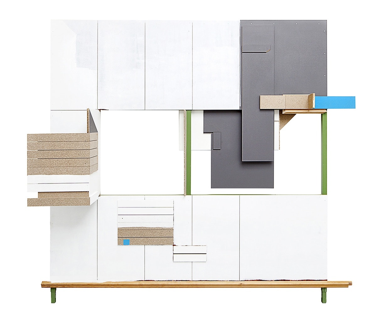 Jan De Cock Sculpture Portico from the romantic exhibition: Jacqueline Kennedy Onassis at the Staatliche Kunsthalle Baden-Baden