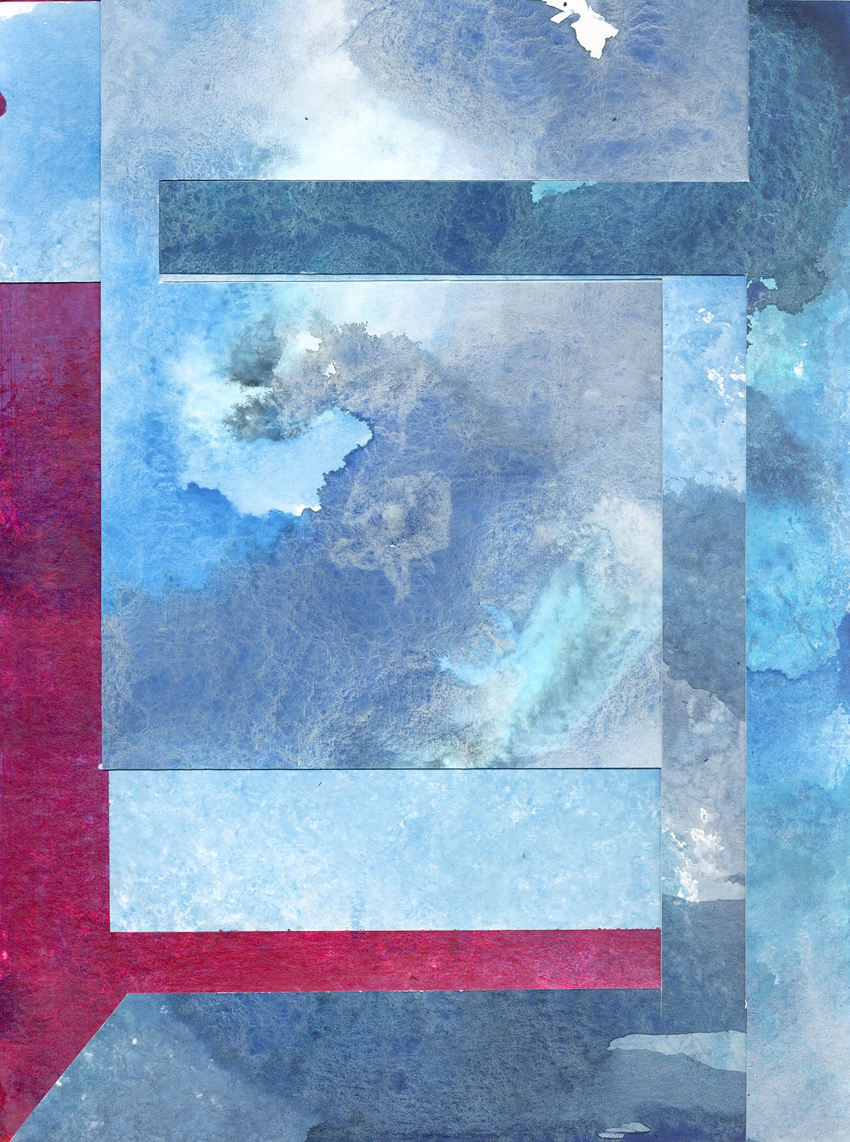 Jan De Cock Painting Cloud Studies