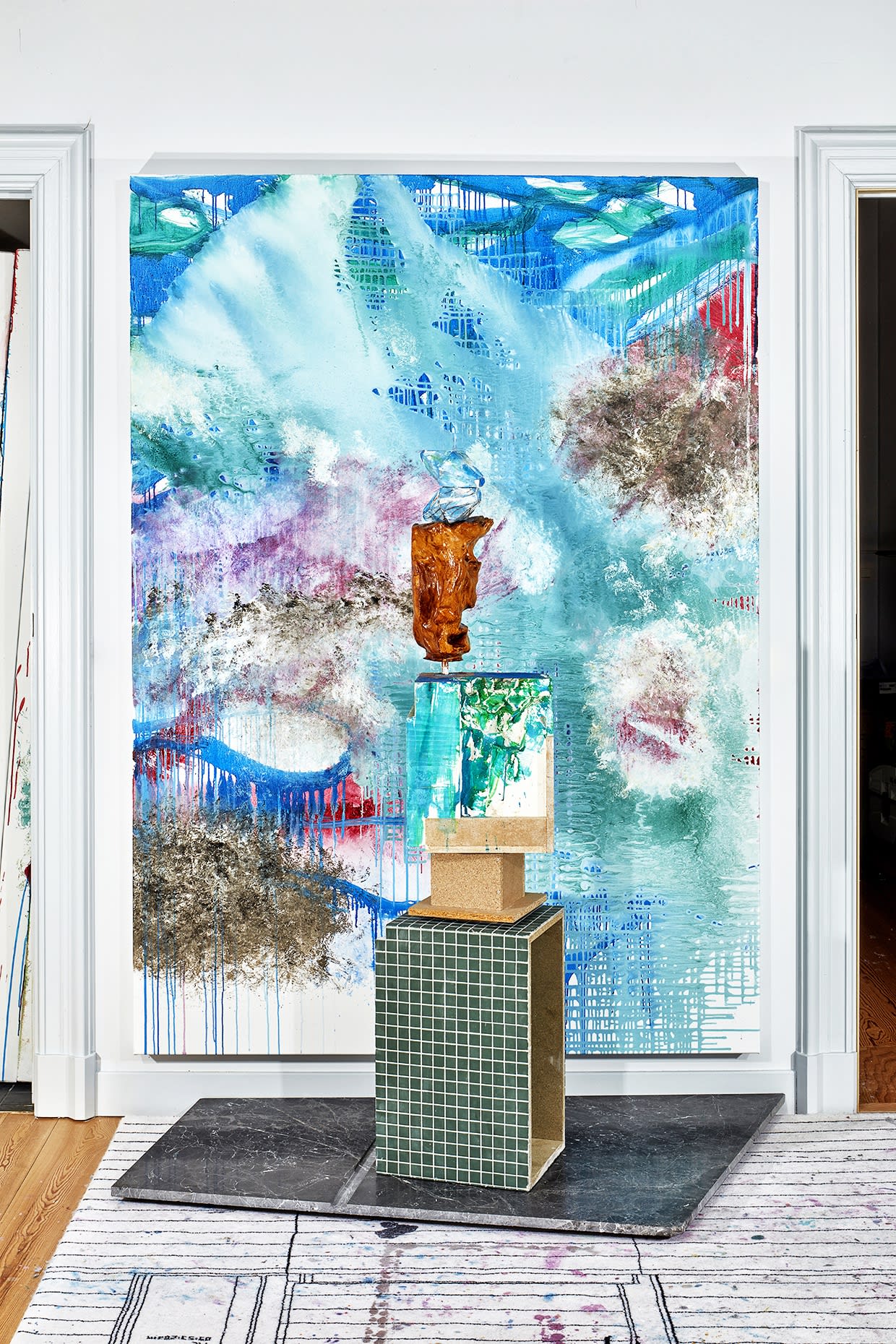 Jan De Cock Sculpture A Model For A Monument Hercules