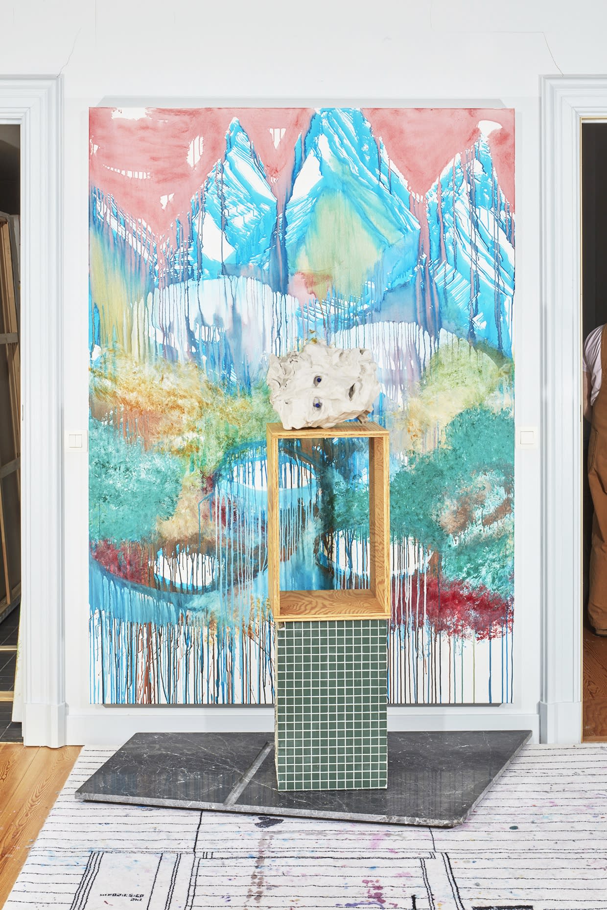 Jan De Cock Sculpture A Model For A Monument Hercules