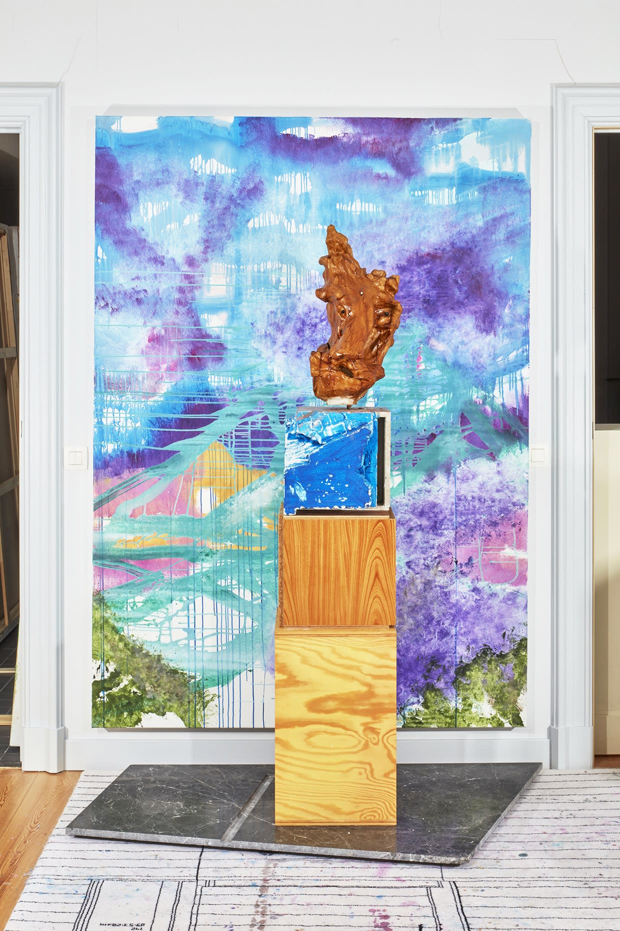 Jan De Cock Sculpture A Model For A Monument Hercules