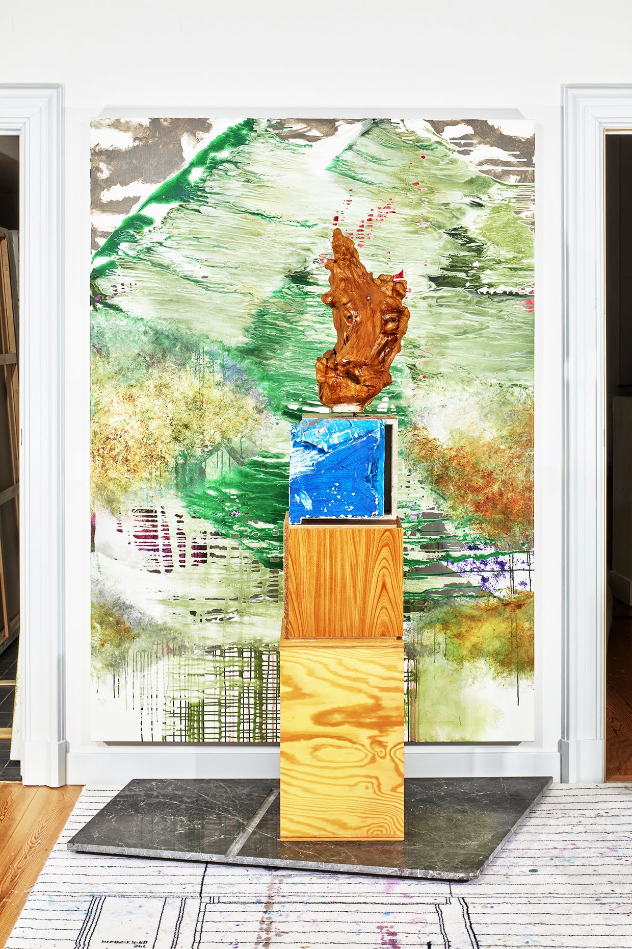 Jan De Cock Sculpture A Model For A Monument Hercules