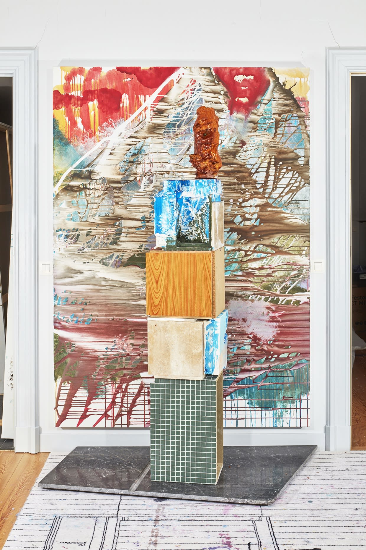 Jan De Cock Sculpture A Model For A Monument Hercules