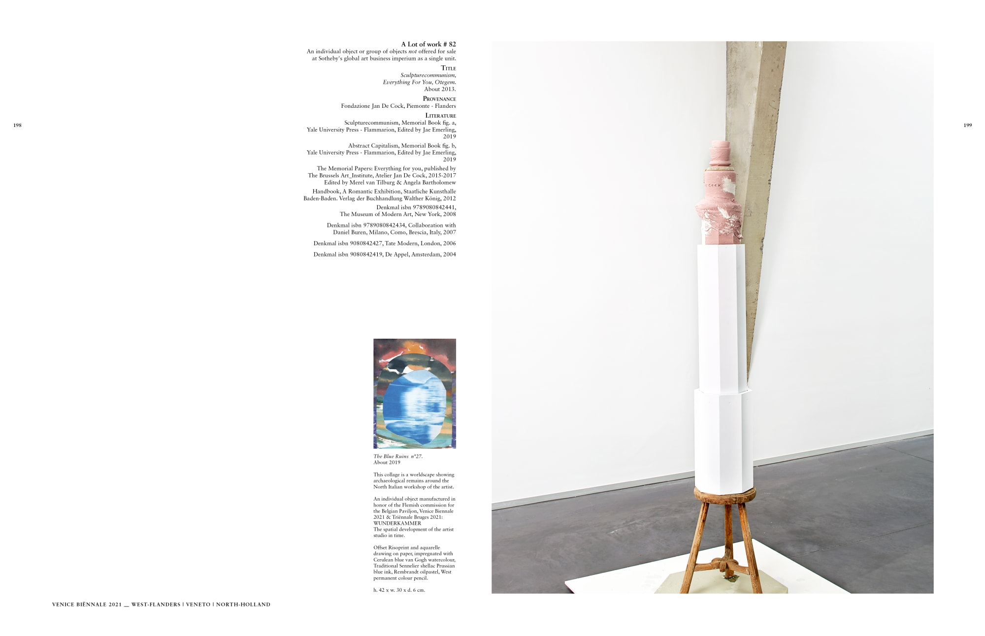 Jan De Cock Art Advisory Bruges Sothebys Sculptor Studio Venice