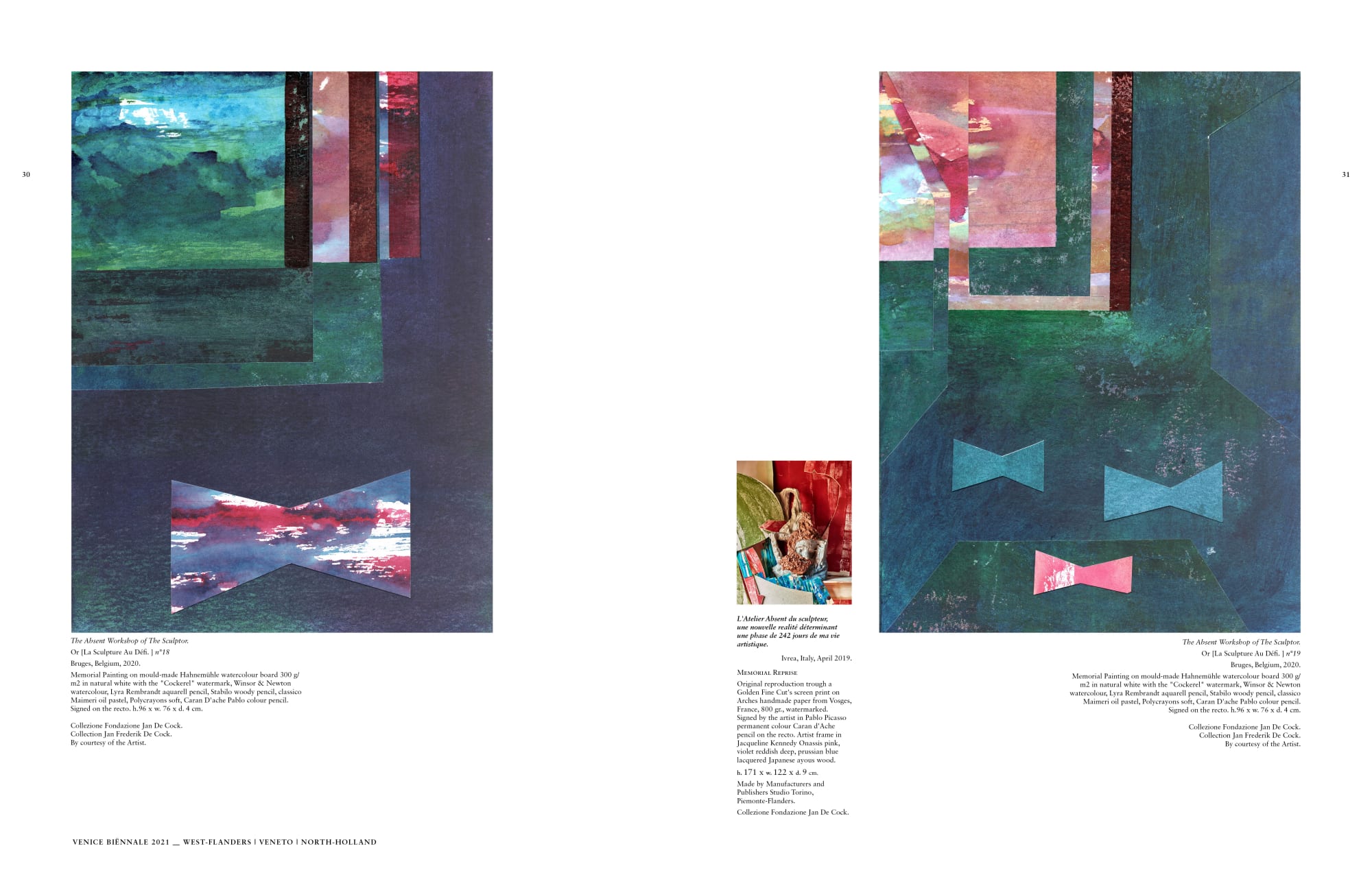 Jan De Cock Art Advisory Bruges Sothebys Sculptor Studio Venice