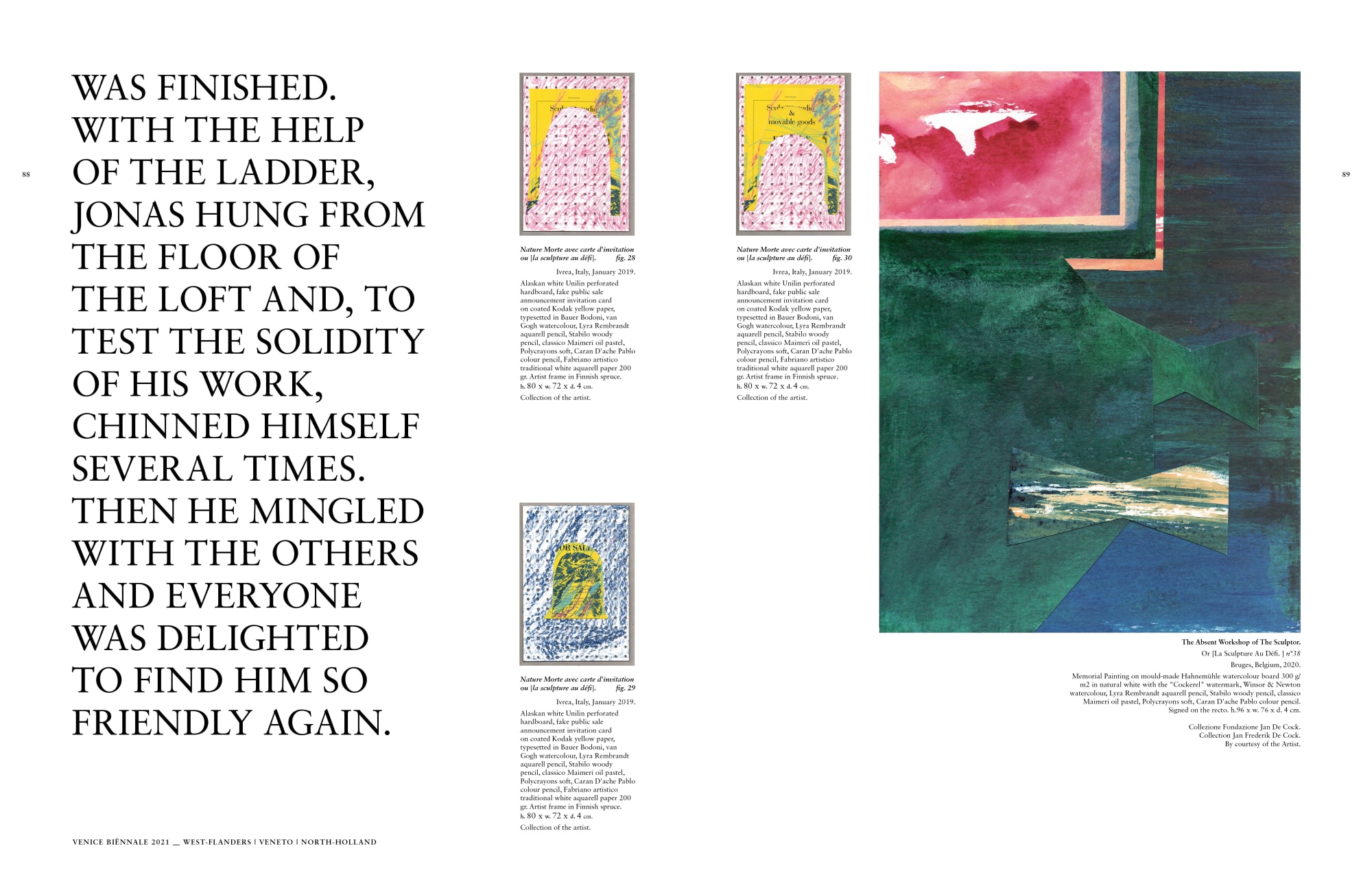 Jan De Cock Art Advisory Bruges Sothebys Sculptor Studio Venice