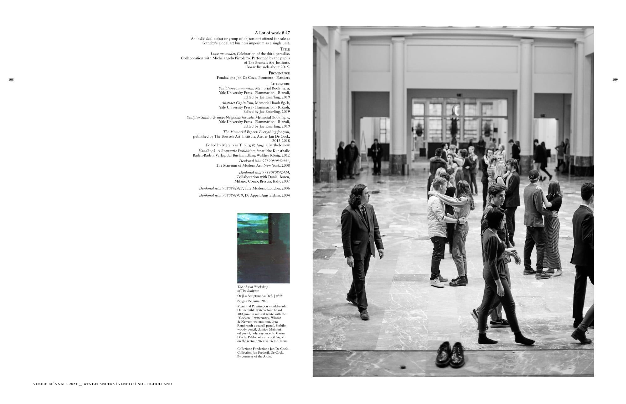 Jan De Cock Art Advisory Bruges Sothebys Sculptor Studio Venice