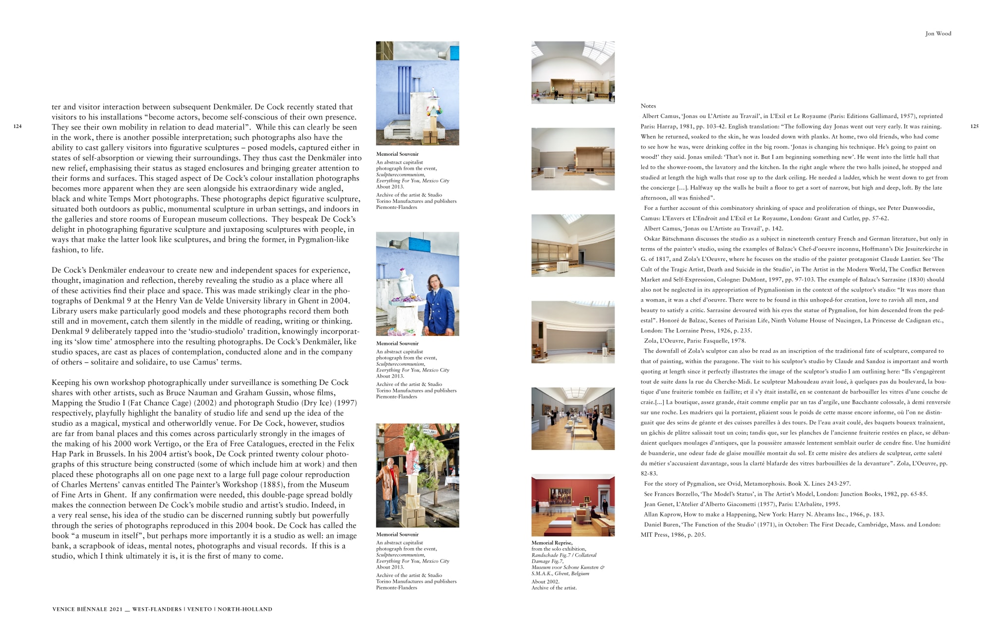 Jan De Cock Art Advisory Bruges Sothebys Sculptor Studio Venice