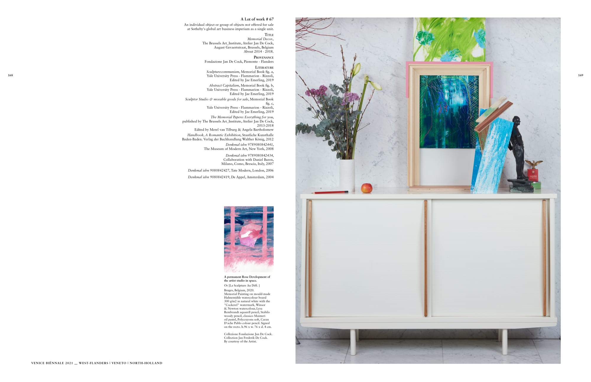 Jan De Cock Art Advisory Bruges Sothebys Sculptor Studio Venice