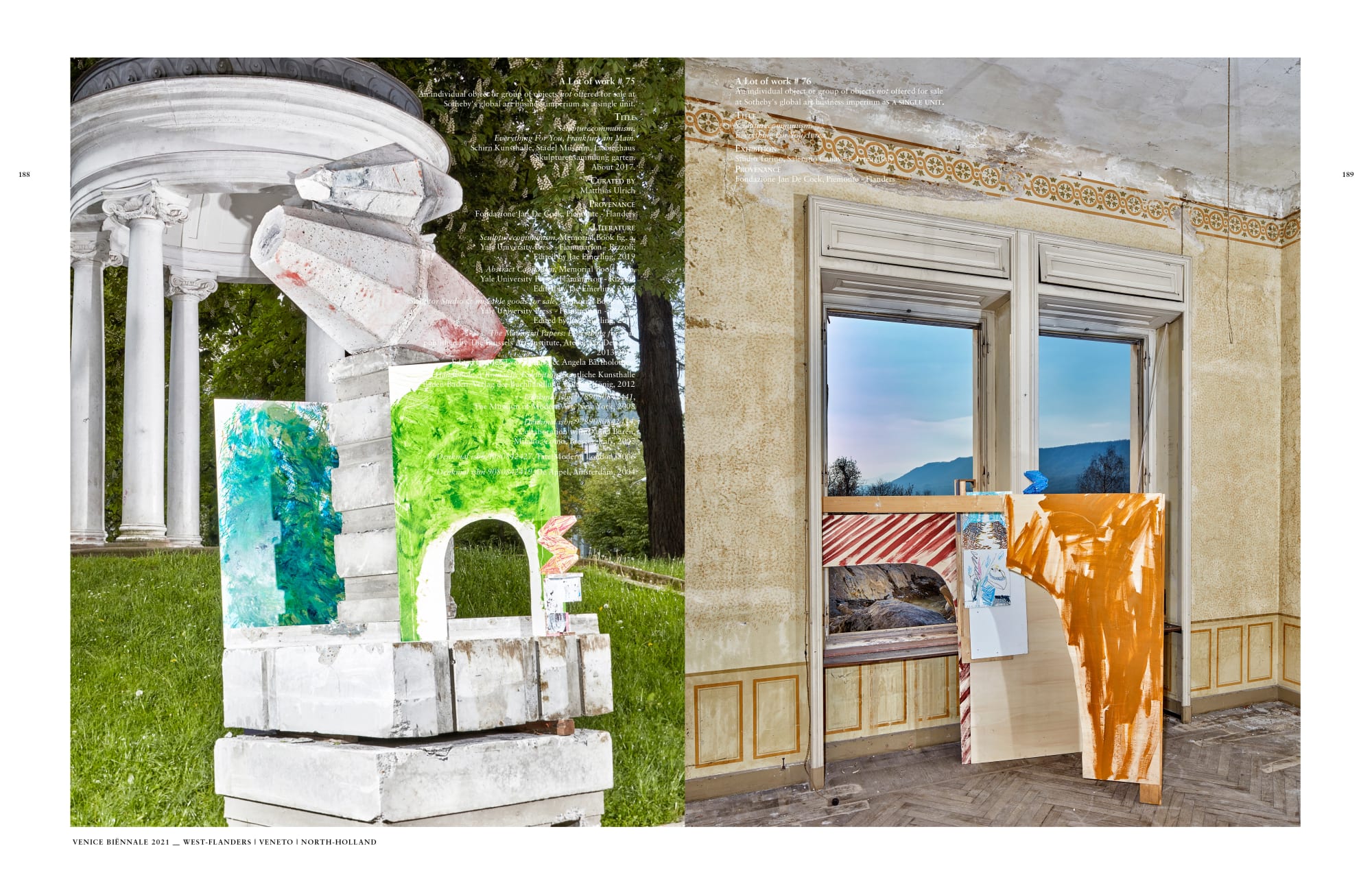 Jan De Cock Art Advisory Bruges Sothebys Sculptor Studio Venice