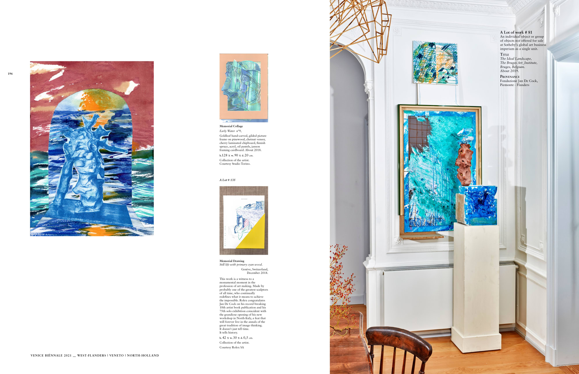 Jan De Cock Art Advisory Bruges Sothebys Sculptor Studio Venice