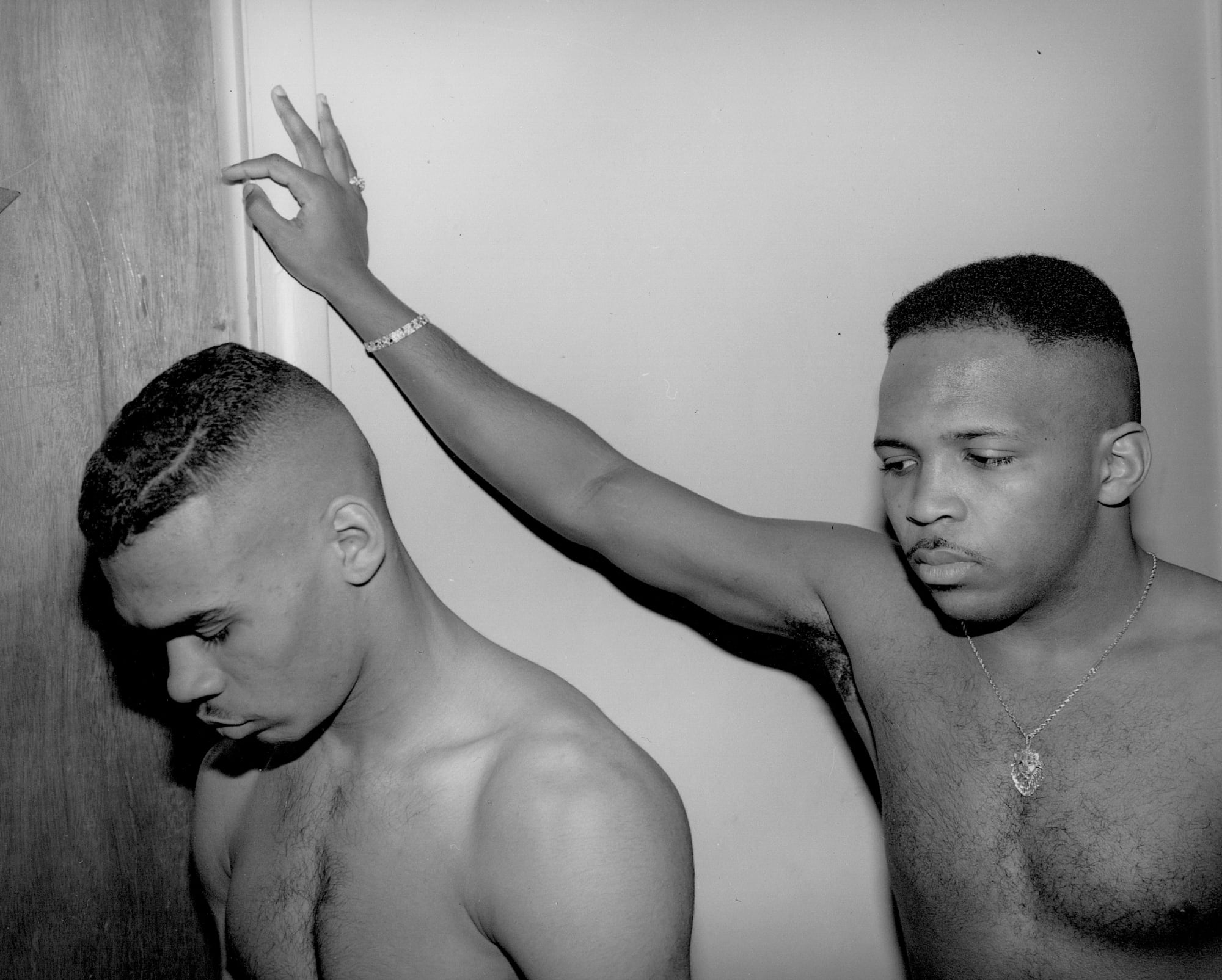 Eva Lipman Amateur Boxing Event, Philadelphia, PA, 1990 gelatin silver print 16 x 20 in.