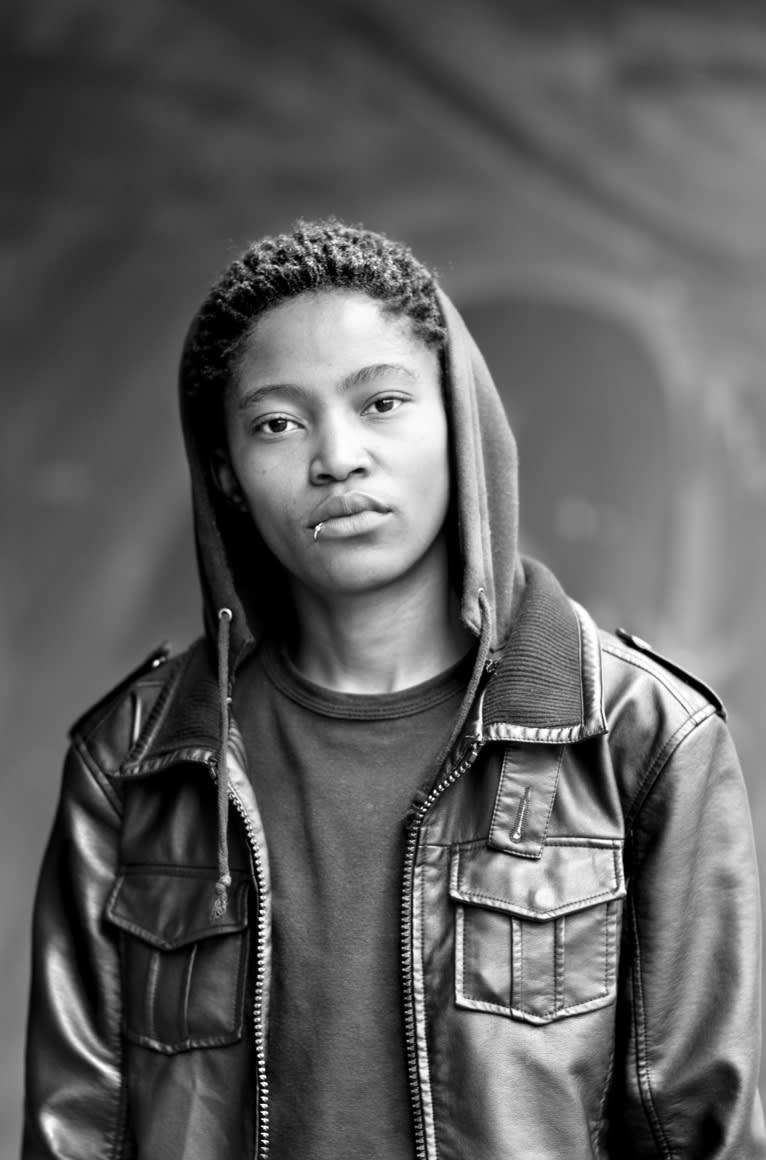 Zanele Muholi Xana Nyilenda, Newton, Johannesburg, 2011 gelatin silver print 30 x 20 inches Courtesy of Zanele Muholi