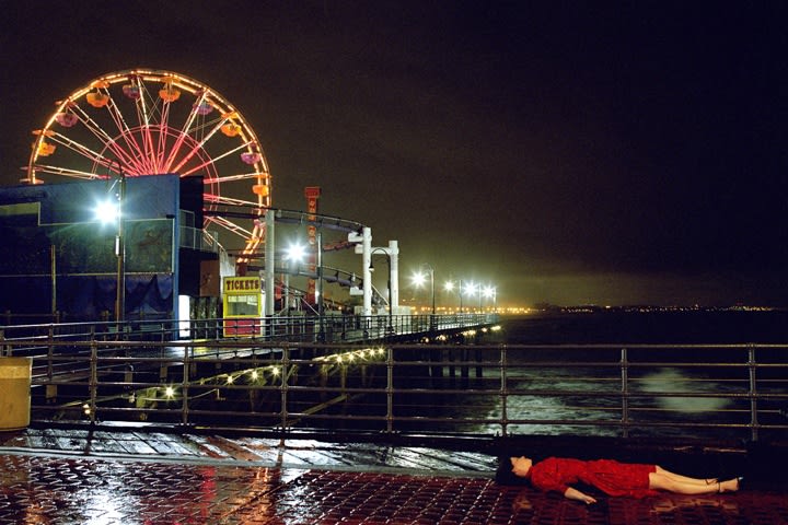 Melanie Pullen Ferris Wheel (From High Fashion Crime Scenes), 2005 c-print 48 x 72 inches