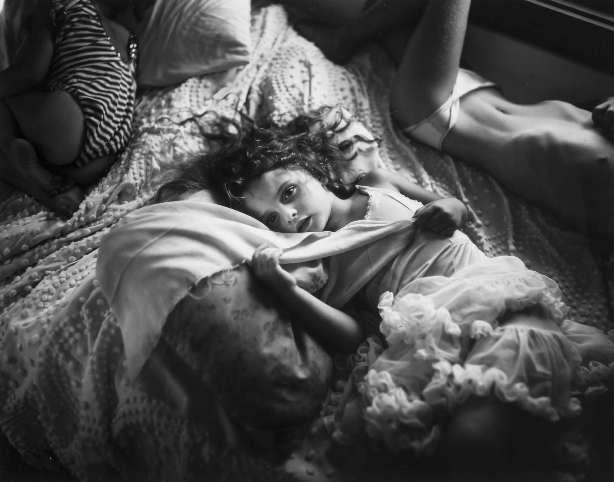 Sally Mann Naptime, 1989 gelatin silver enlargement print 20 x 24 inches edition of 25 signed verso by artist
