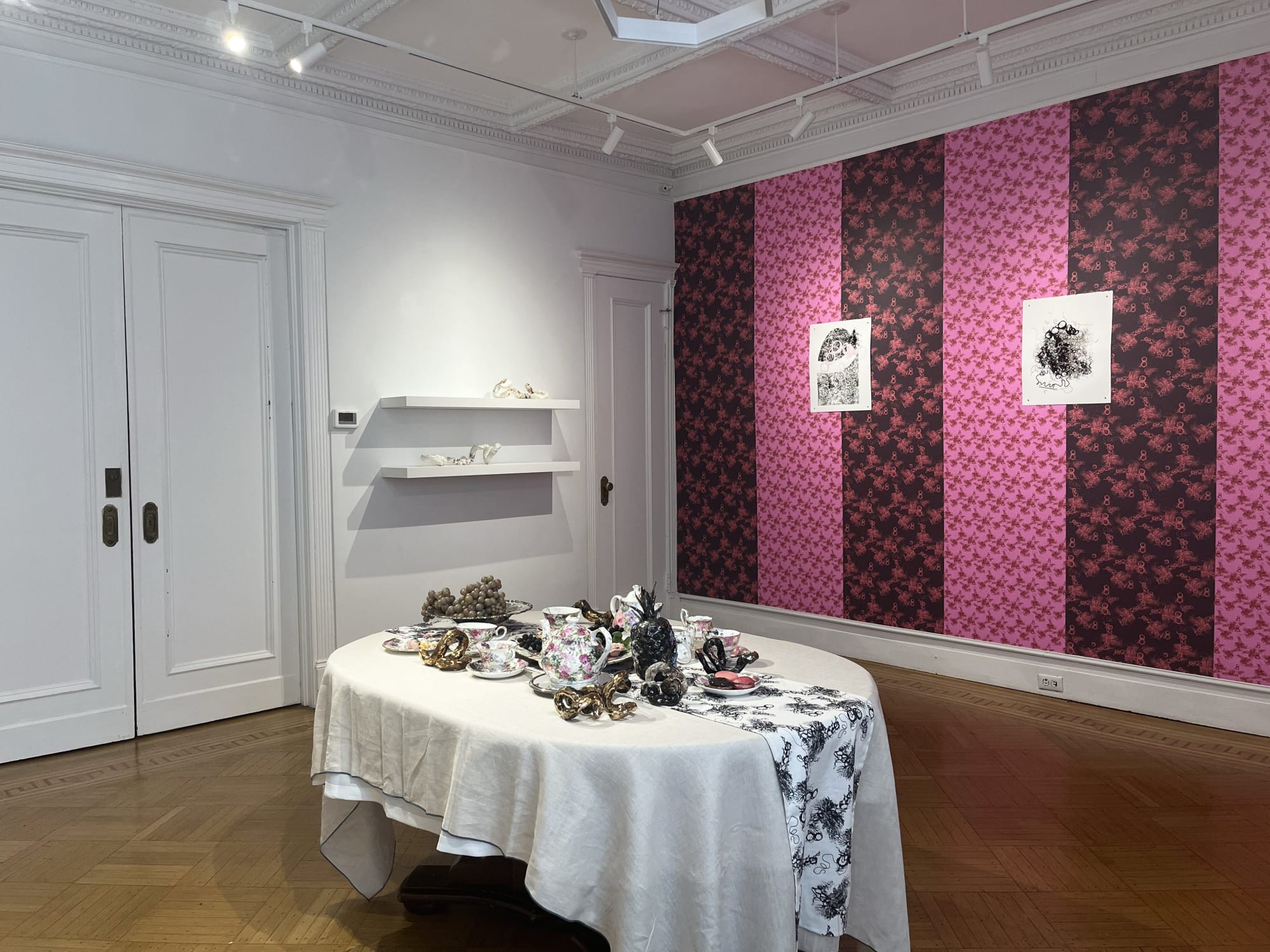 Installation view from And the Living is Easy