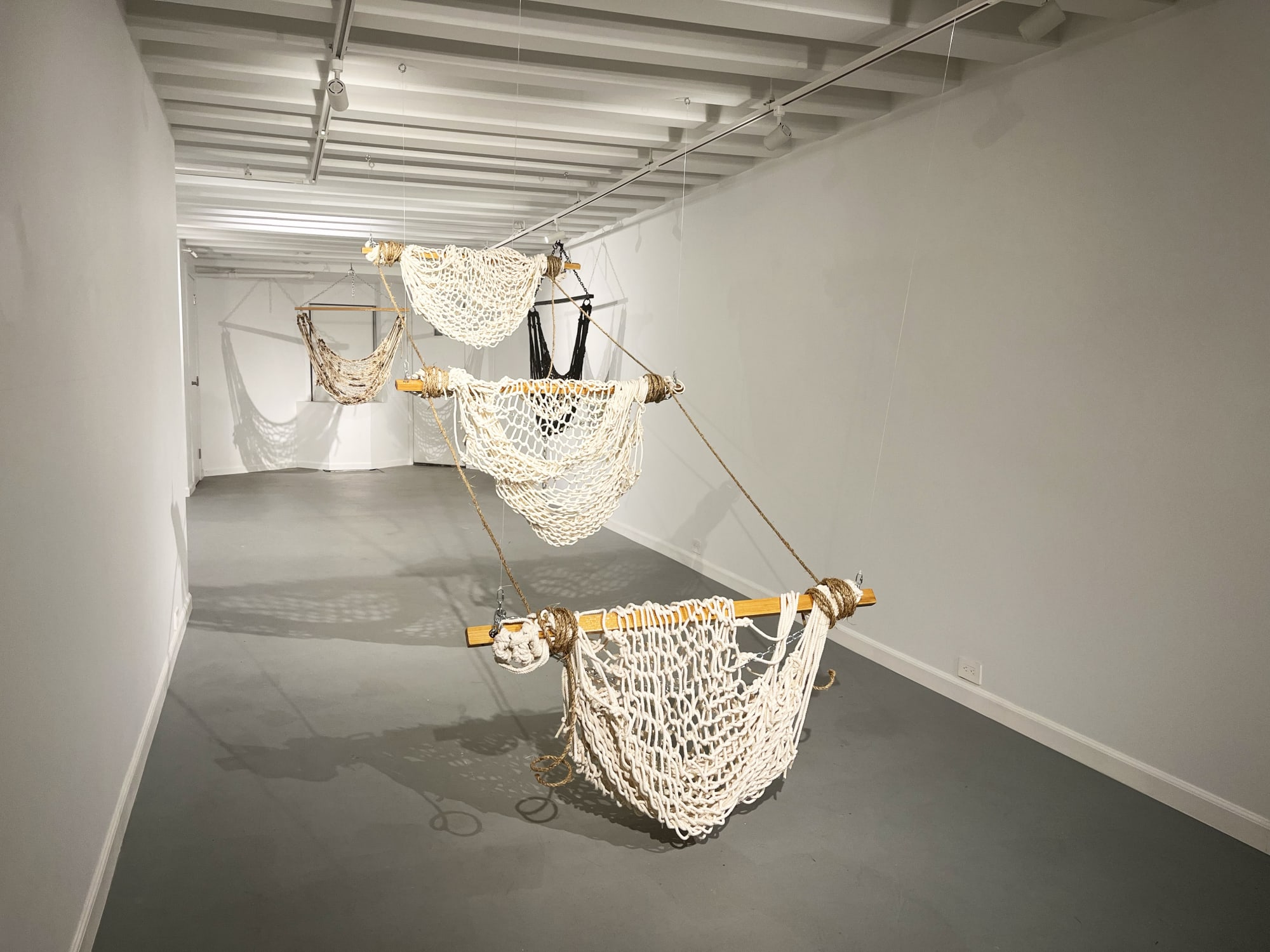 Installation view from And the Living is Easy