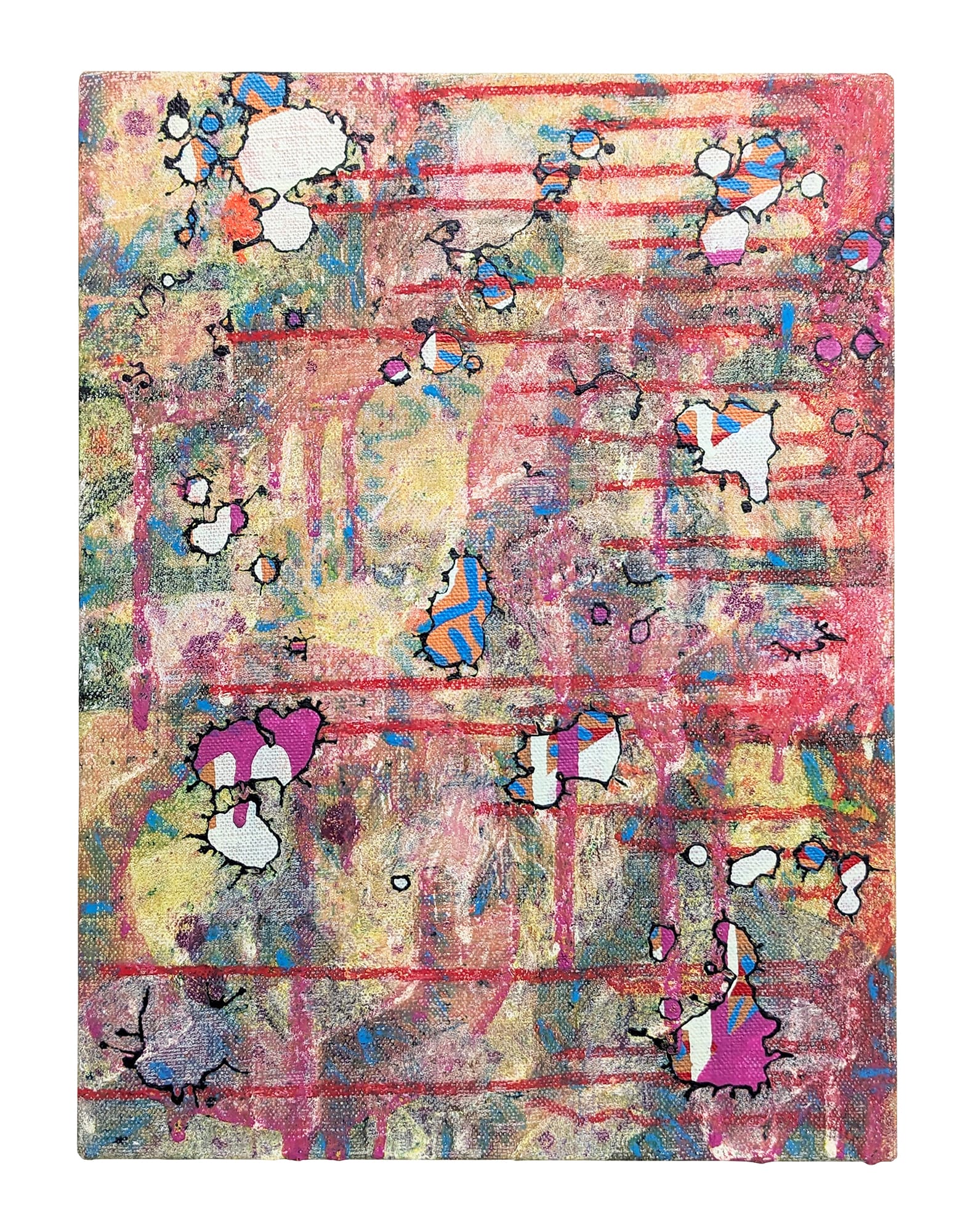 Ralph Anderson James, 2025 Acrylic on linen 41cm x 30.5cm