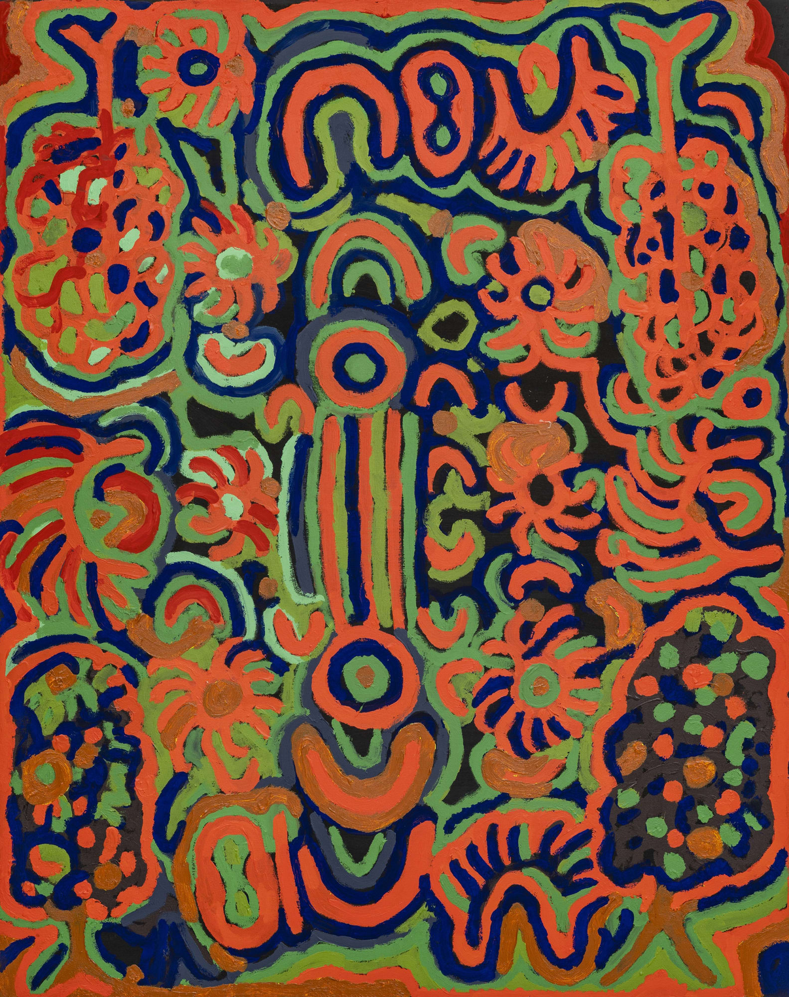 Judy Martin, Minamina Dreaming - Minamina Jukurrpa, 2021