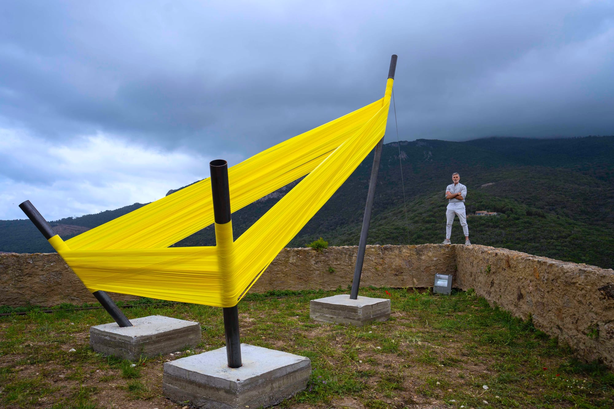 Joseph La Piana ,Frequency Tension Sculpture Tre