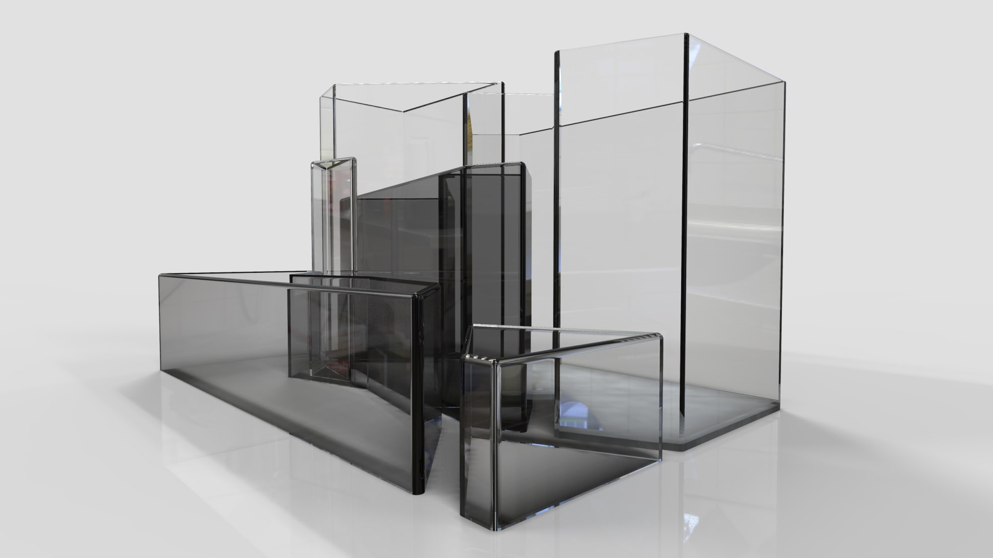 Subfractal Light sculpture