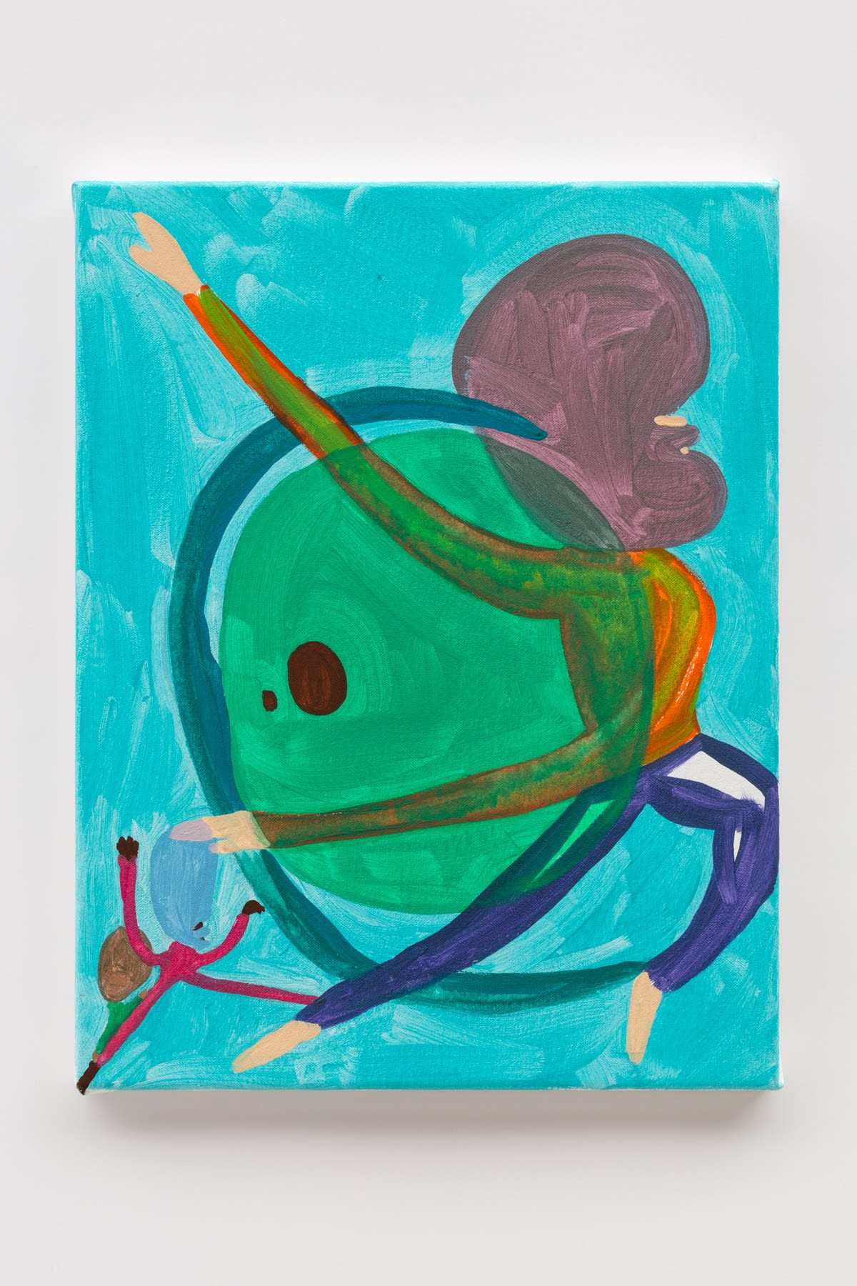 Peter McDonald Positon, 2019 acrylic gouache on cancas 45 x 35 cm £6,500 + VAT