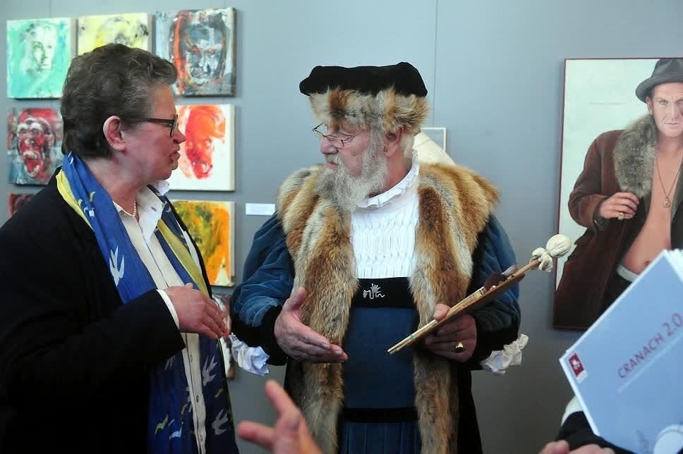 Ausstellung Cranach 2.0 in der Exerziershalle Wittenberg