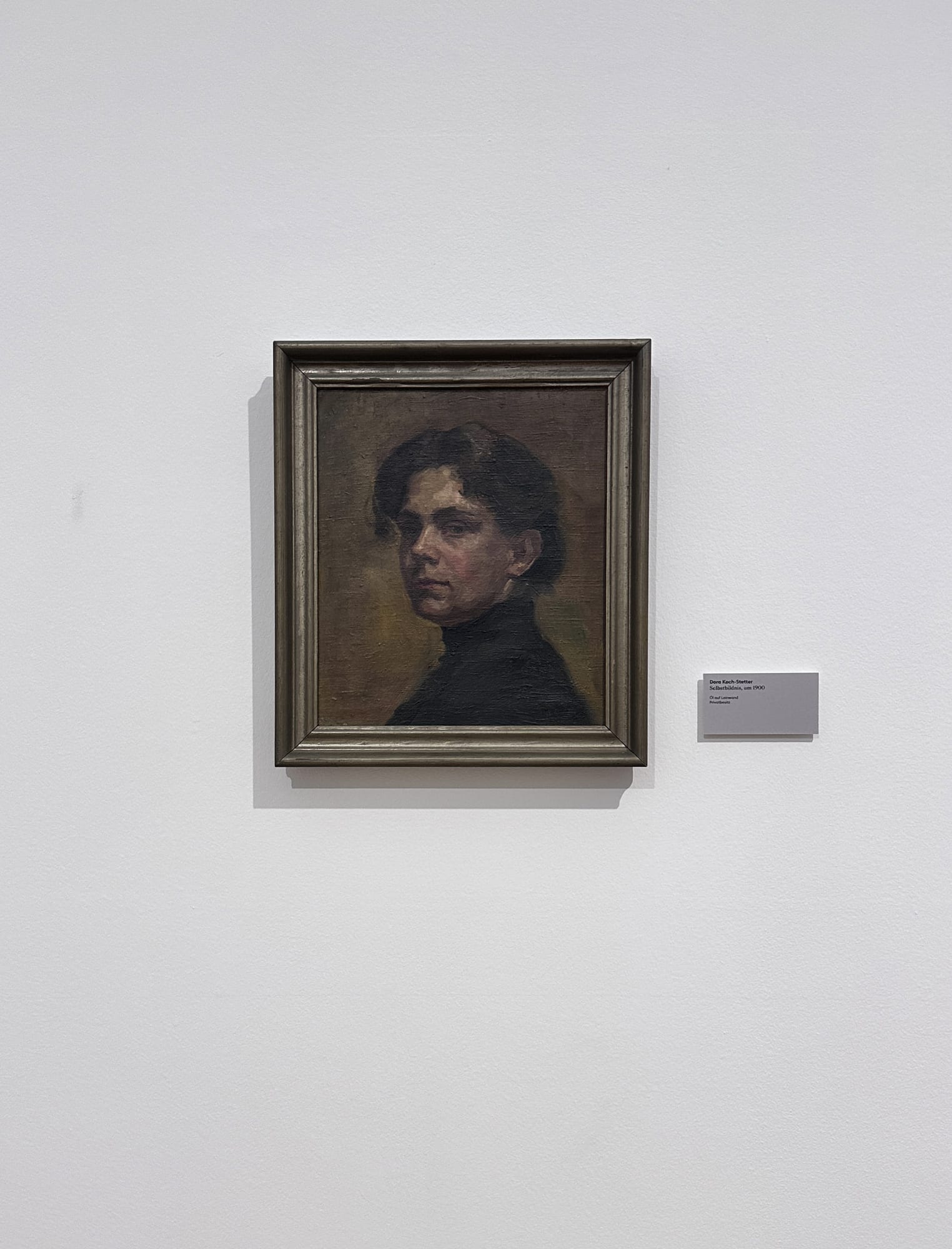 Dora Koch-Stetter Selbstbildnis, um 1900