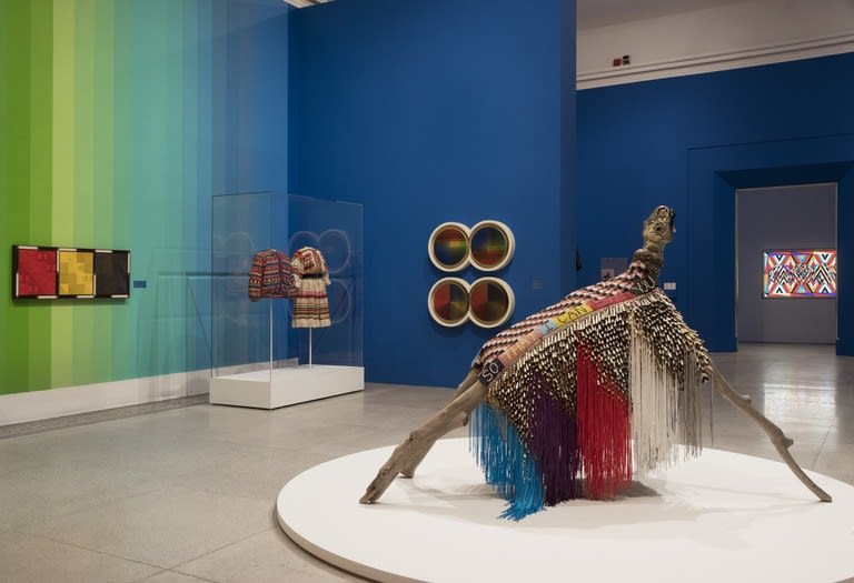 Jeffrey Gibson, WHEN FIRE IS APPLIED TO A STONE IT CRACKS