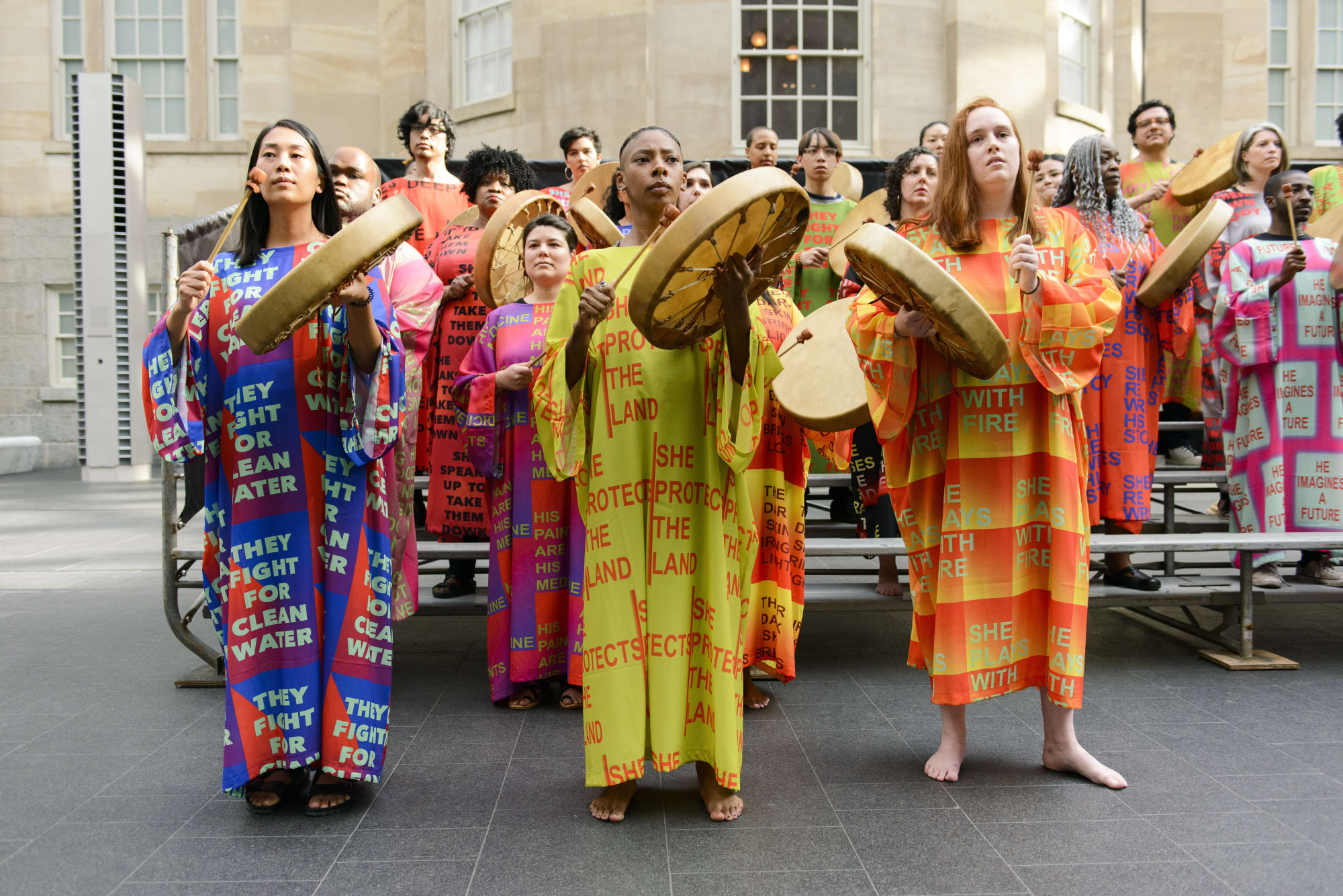 Jeffrey Gibson, To Name An Other IDENTIFY Performance