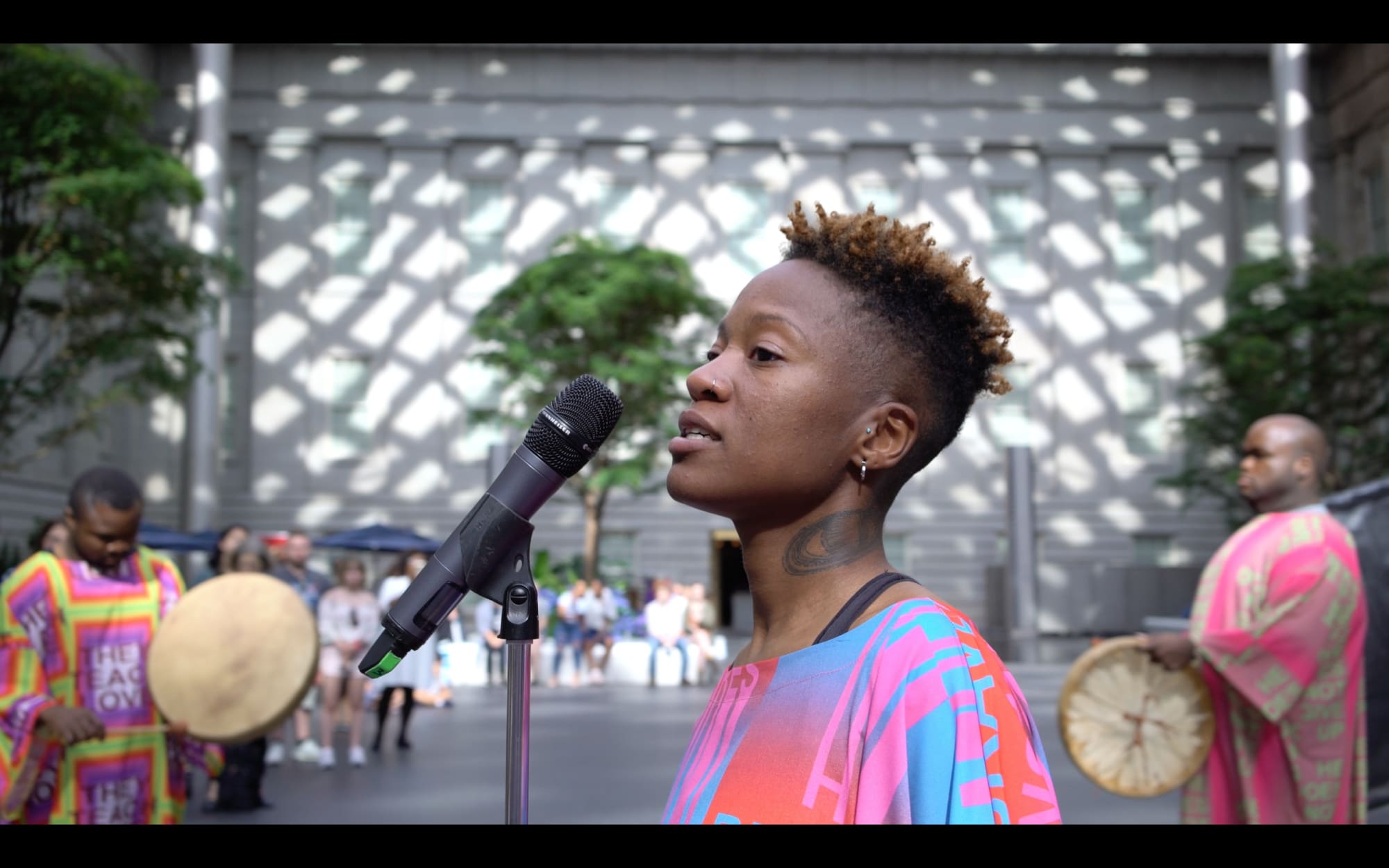 Jeffrey Gibson, To Name An Other IDENTIFY Performance