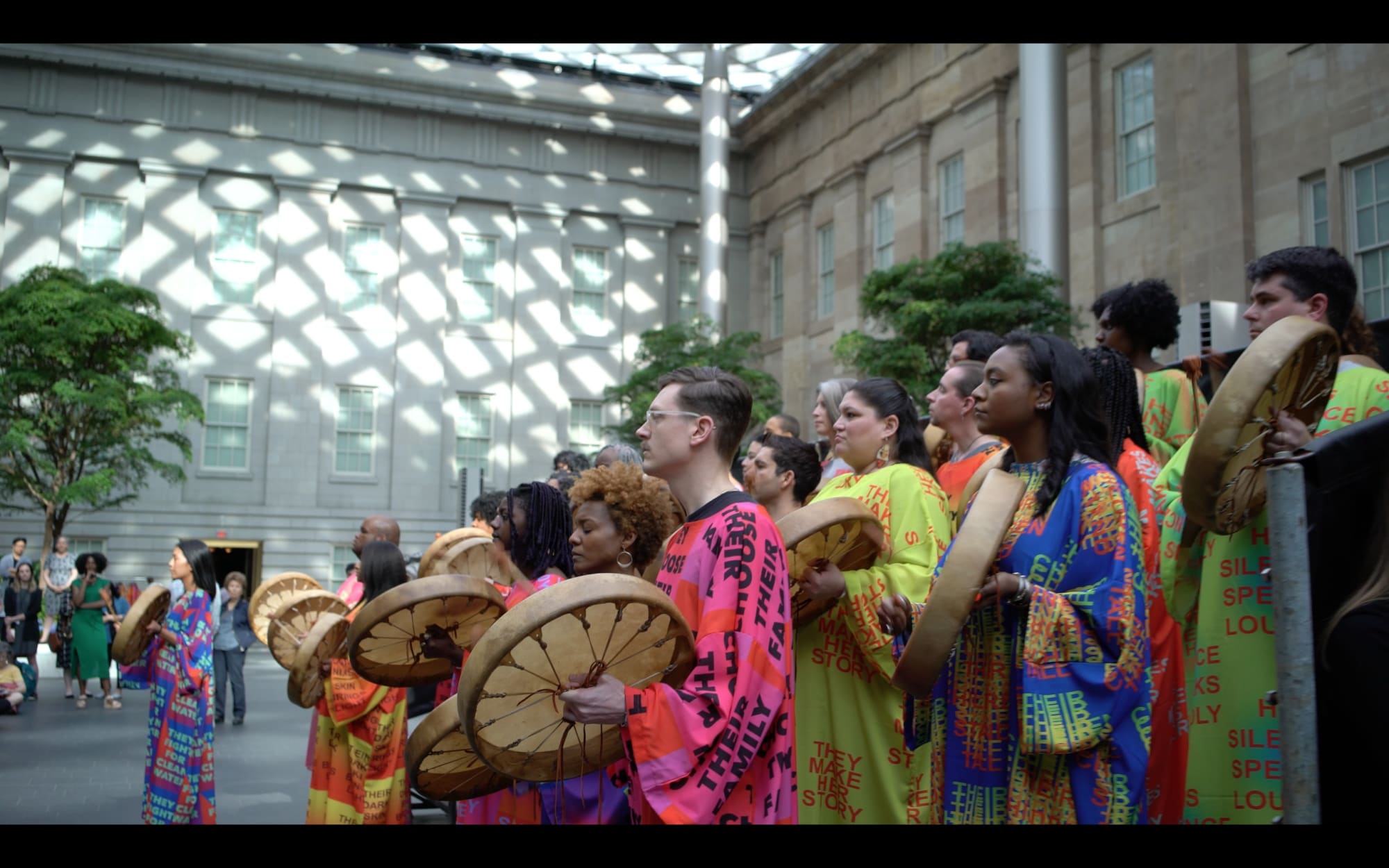 Jeffrey Gibson, To Name An Other IDENTIFY Performance