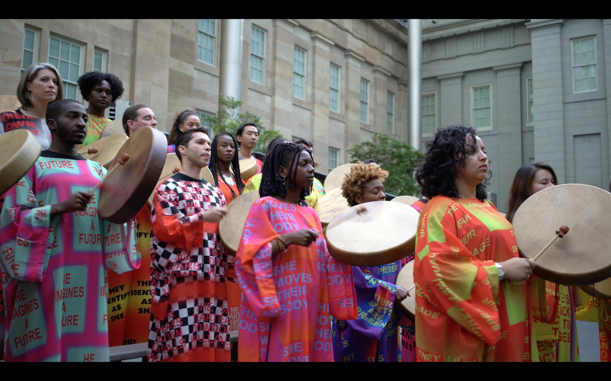 Jeffrey Gibson, To Name An Other IDENTIFY Performance