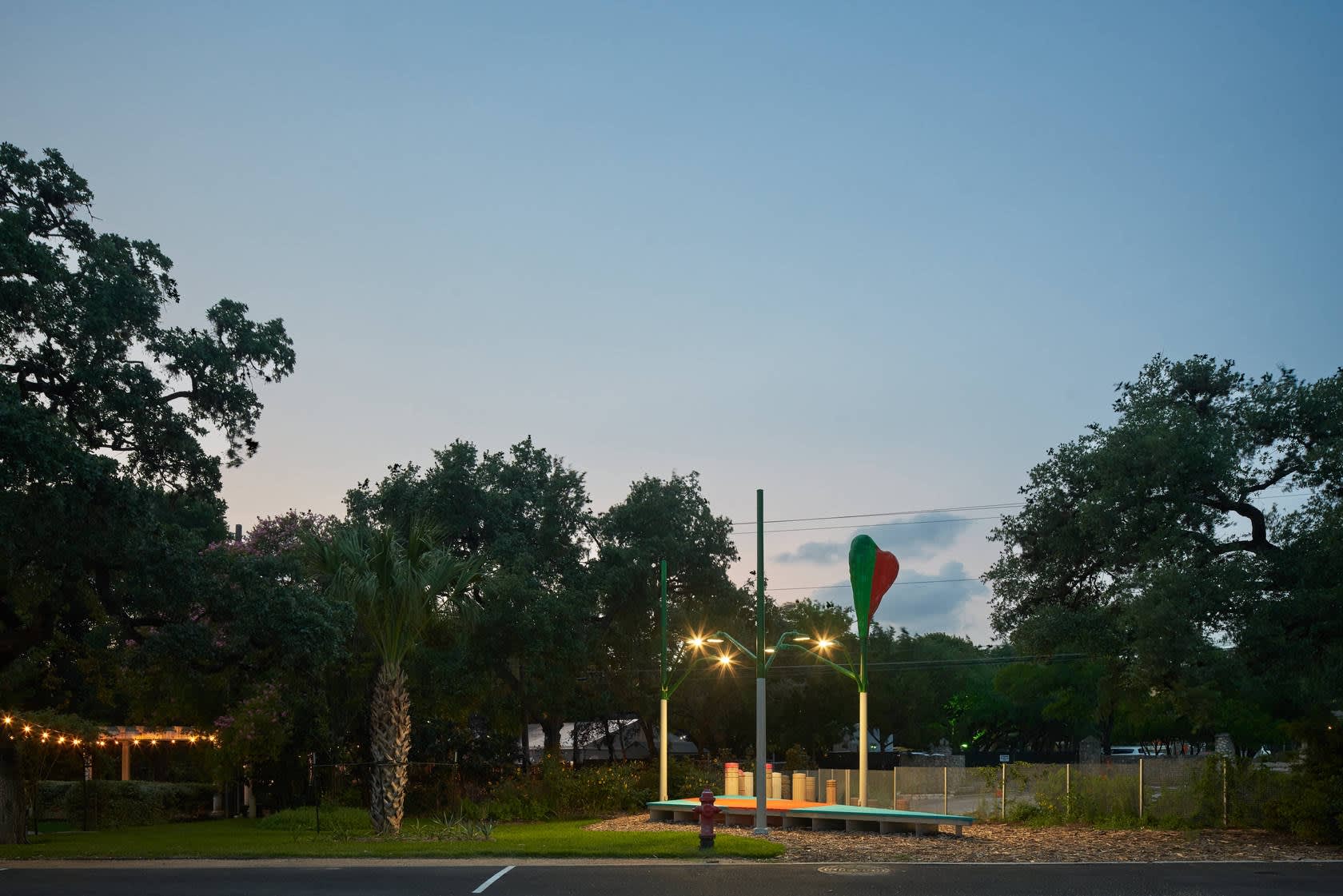 Jessica Stockholder, Save on Select Landscape & Outdoor Lighting: Song to Mind Uncouples