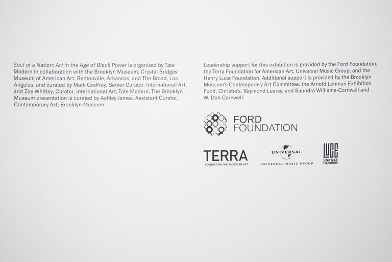 Soul of a Nation: Art in the Age of Black Power