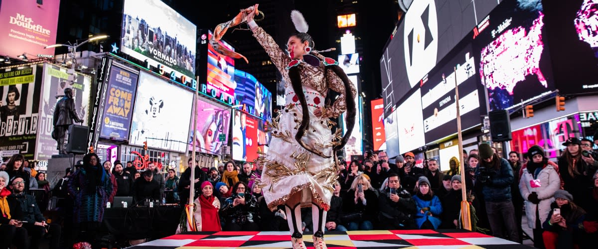 Jeffrey Gibson, She Never Dances Alone