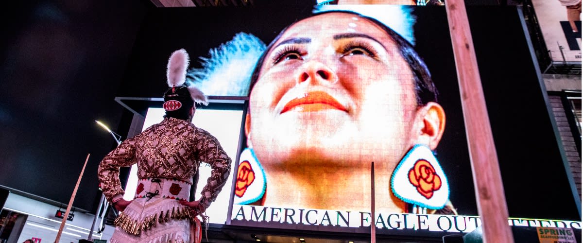 Jeffrey Gibson, She Never Dances Alone