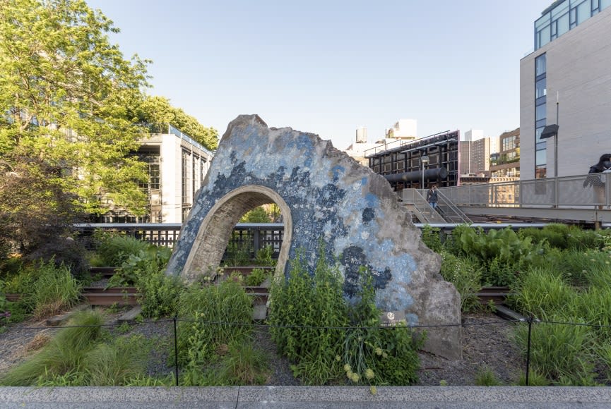 Firelei Báez, On the High Line En Plein Air