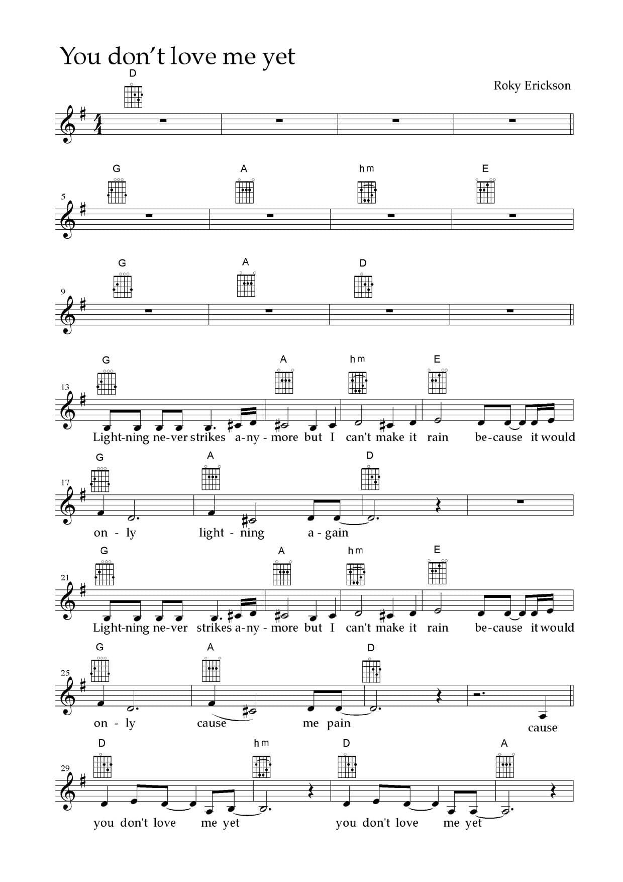 Johanna Billing, You Don't Love Me Yet