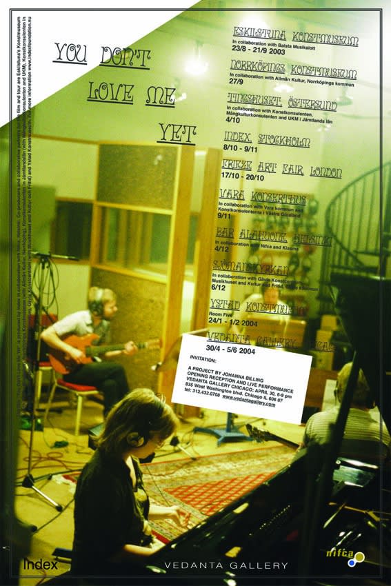 Johanna Billing, You Don't Love Me Yet