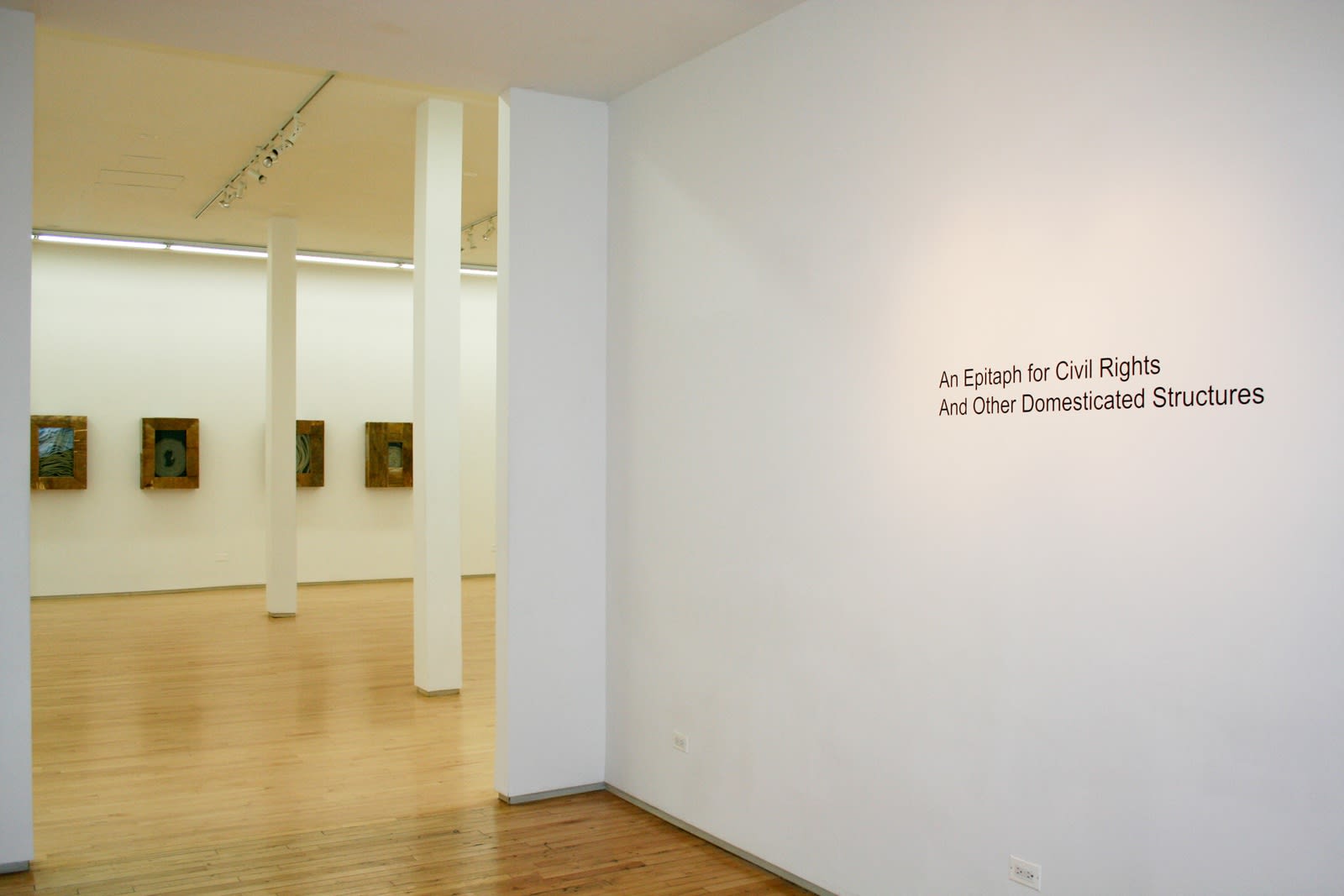 Theaster Gates, An Epitaph for Civil Rights and Other Domesticated Structures