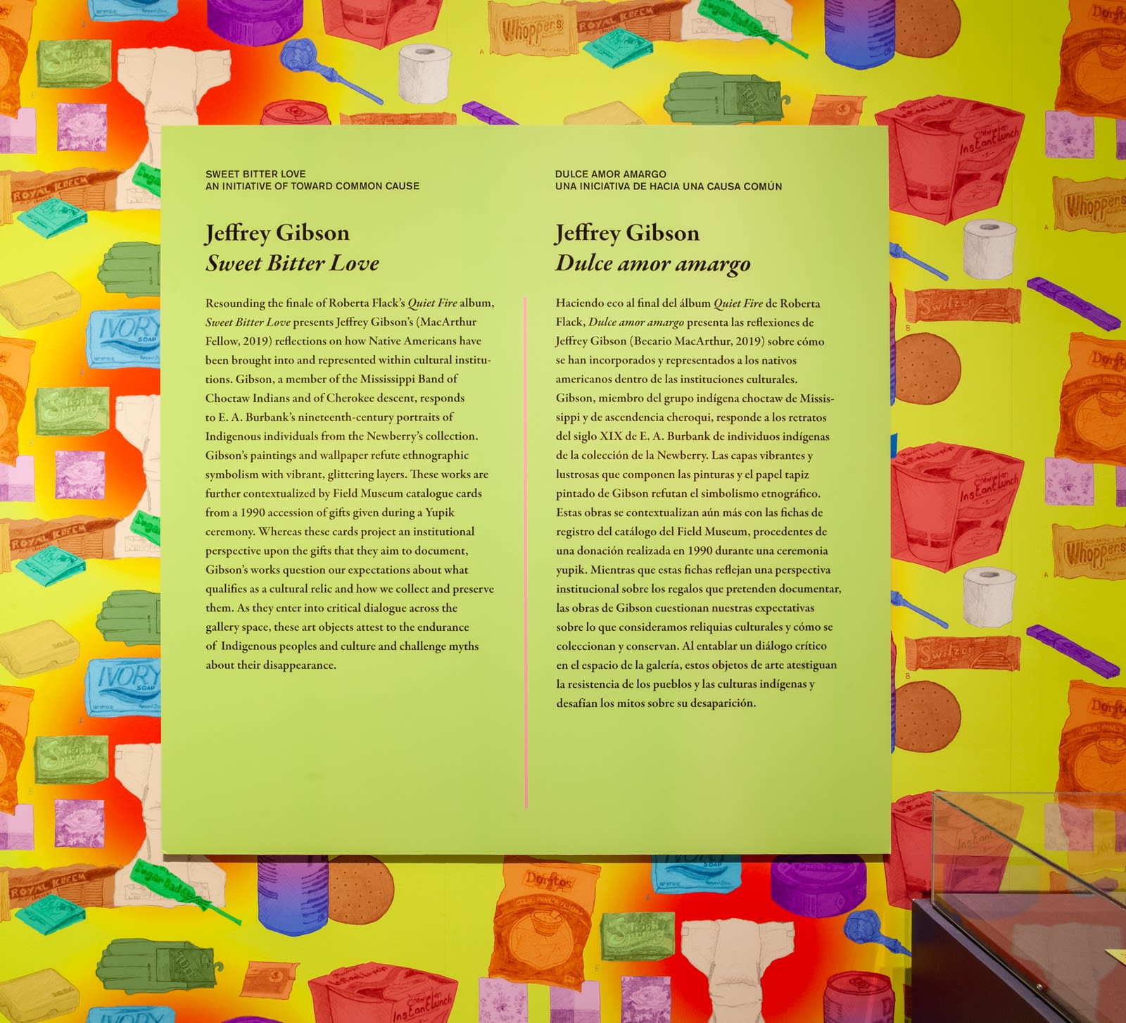 Jeffrey Gibson, Sweet Bitter Love: An Initiative of Toward Common Cause