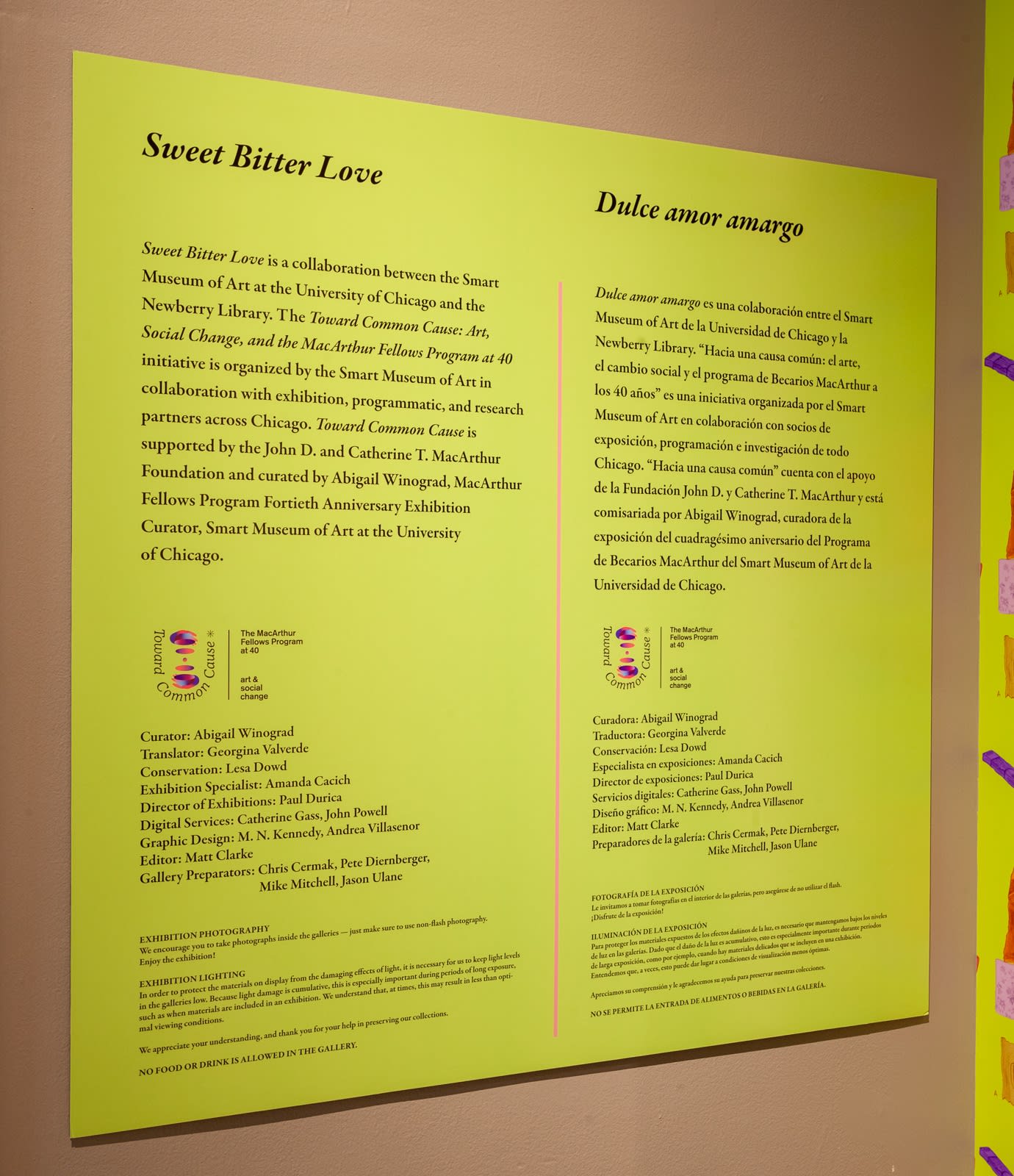 Jeffrey Gibson, Sweet Bitter Love: An Initiative of Toward Common Cause