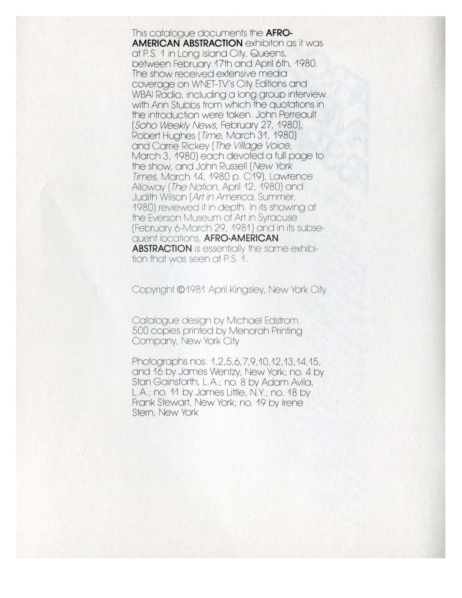 James Little in Afro-American Abstraction