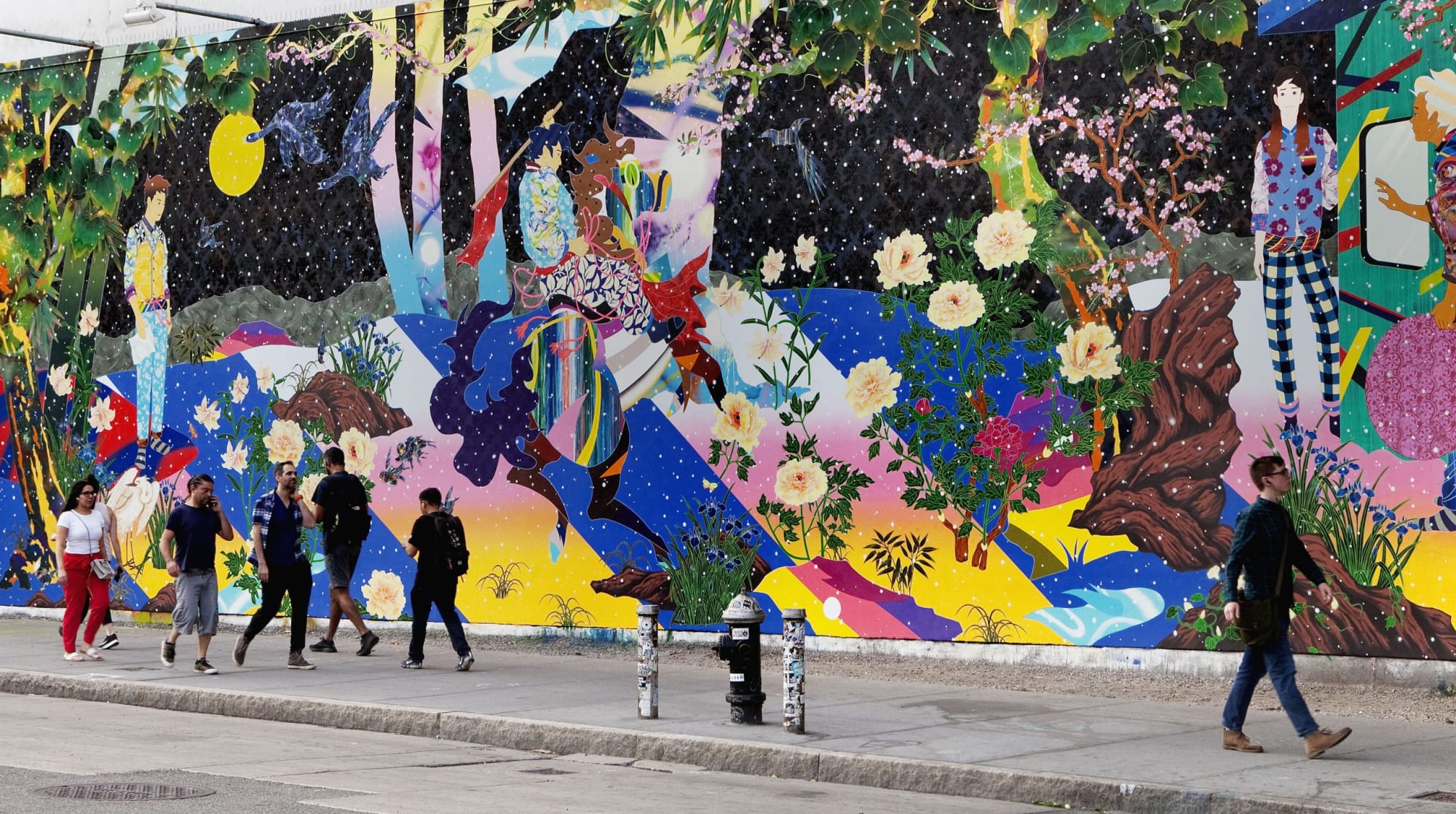 Tomokazu Matsuyama, Bowery Mural