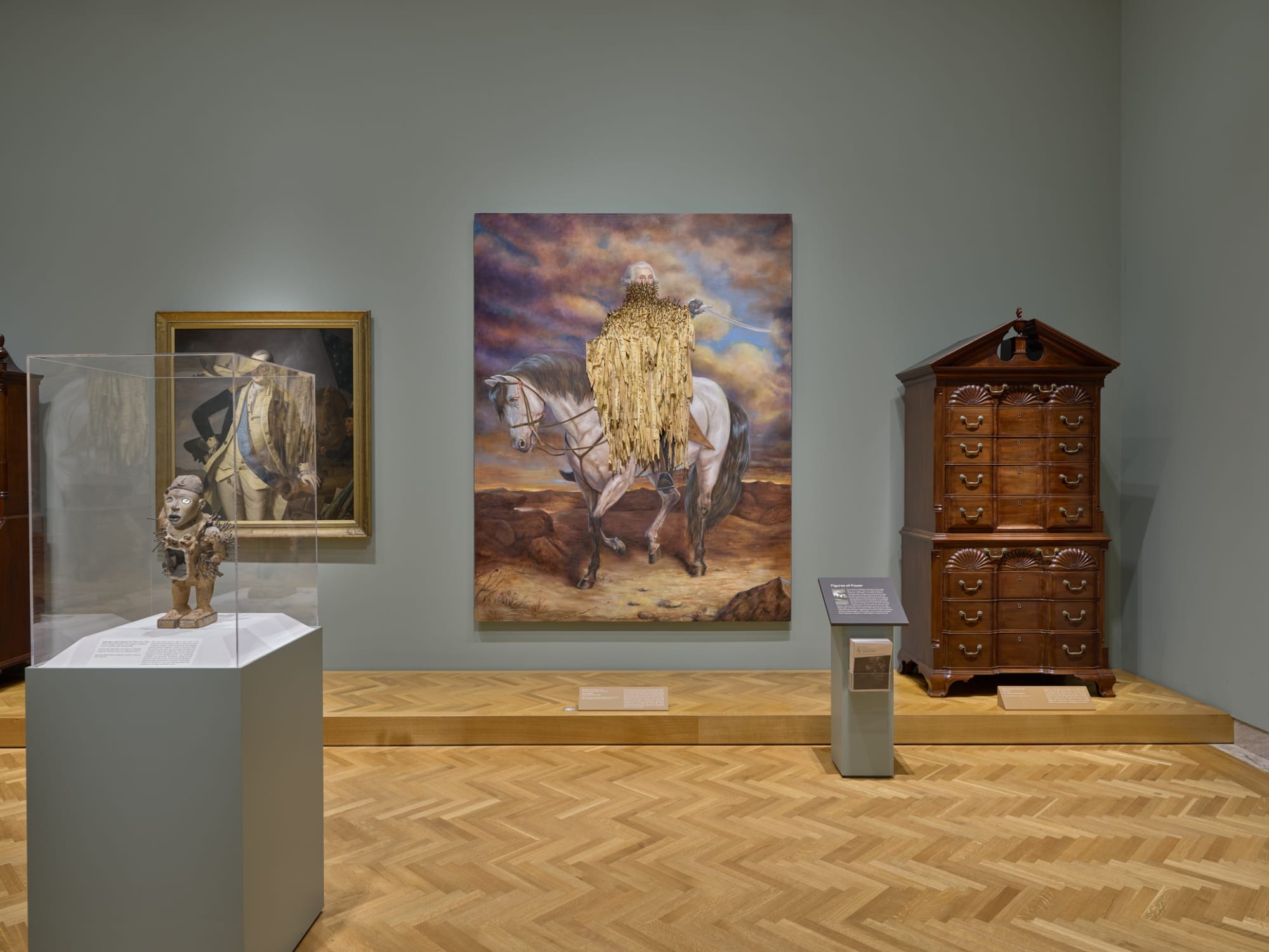 Installation views of Currents and Constellations: Black Art in Focus, on view at the Cleveland Museum of Art February 20 to June 26, 2022. Images courtesy of the Cleveland Museum of Art.