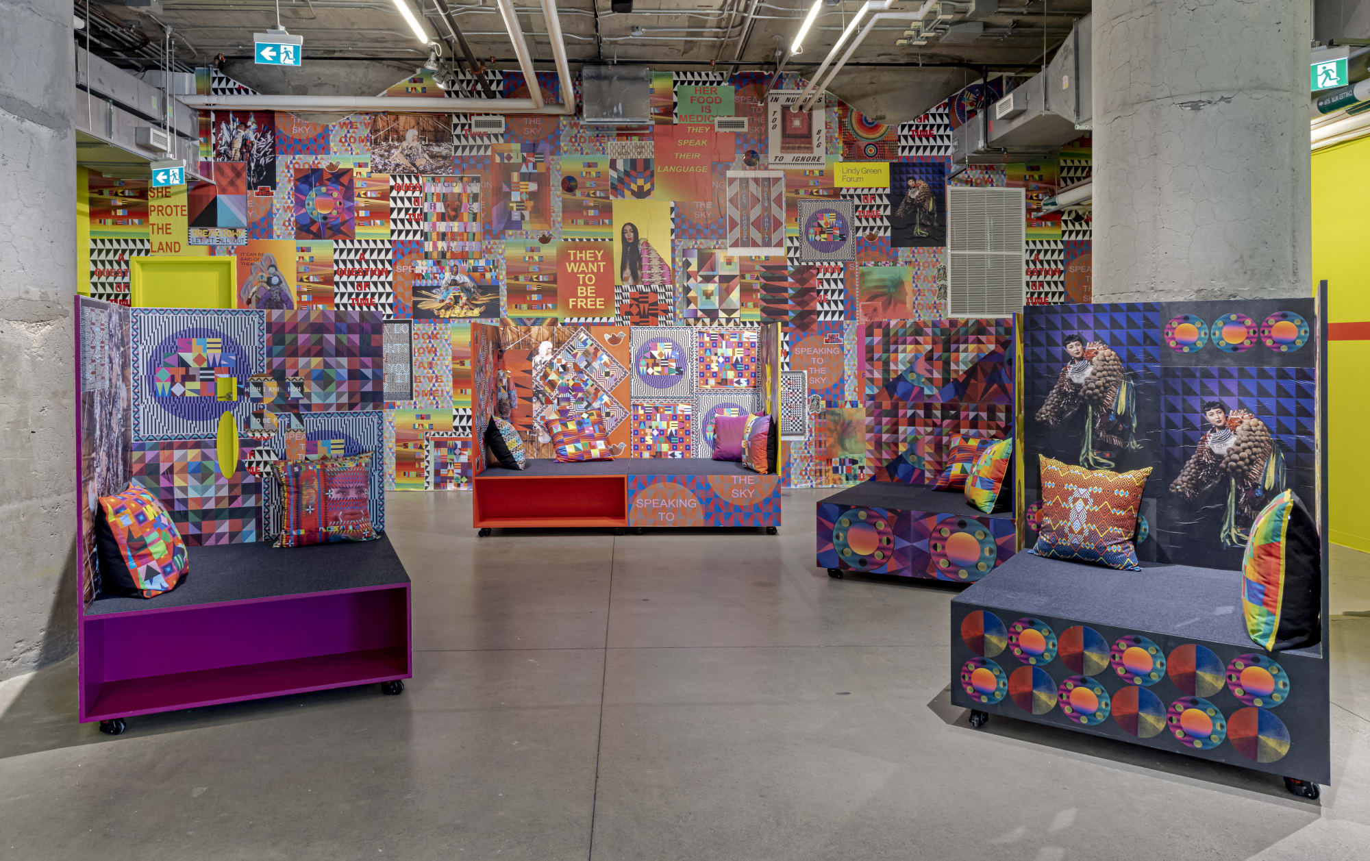 Jeffrey Gibson, I AM YOUR RELATIVE