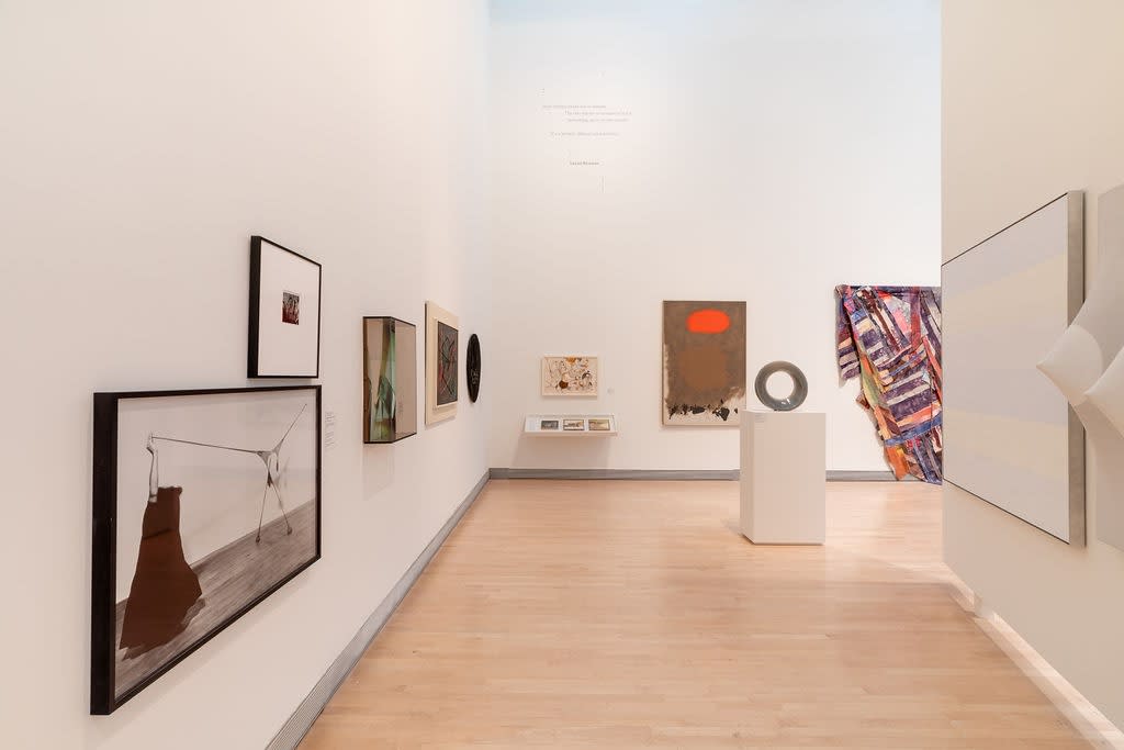 Jeffrey Gibson in re: collections, Six Decades at the Rose Art Museum