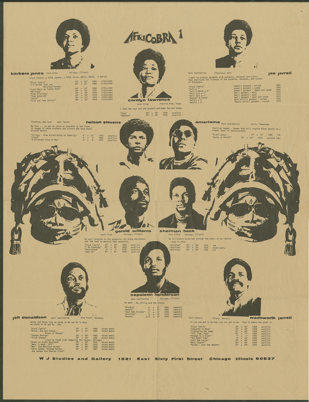 Africobra I: Ten in Search of a Nation