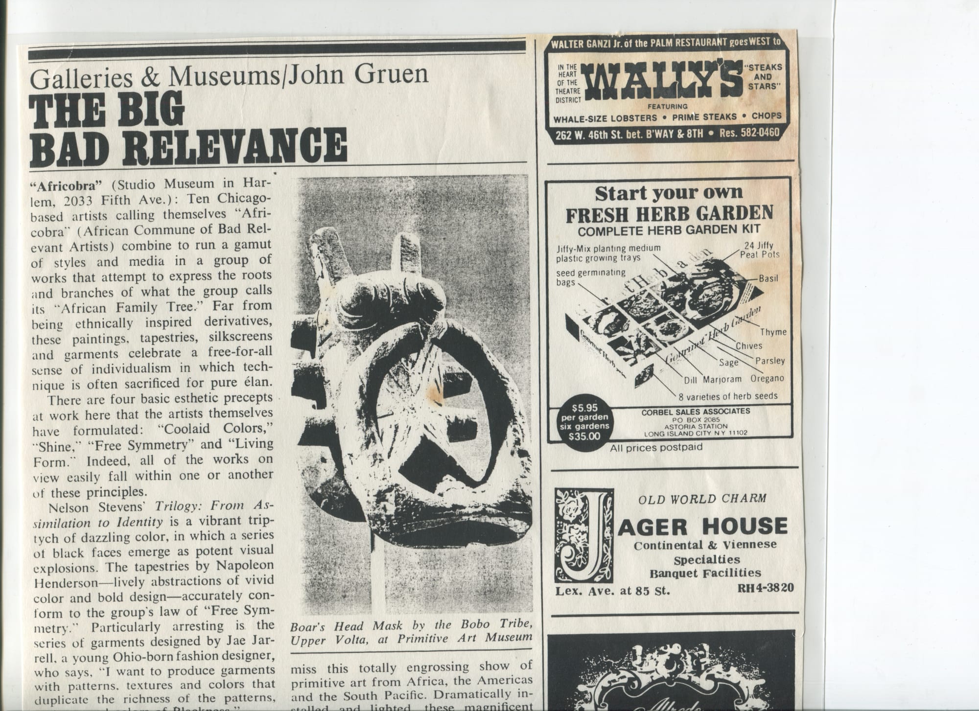 Africobra I: Ten in Search of a Nation